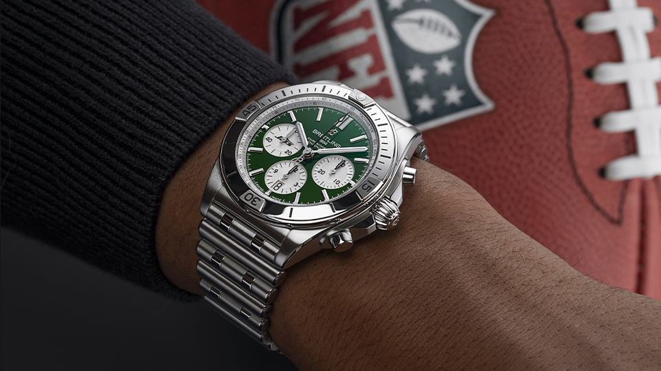 New York Jetsウォッチ：公式NFLコレクション | Breitling