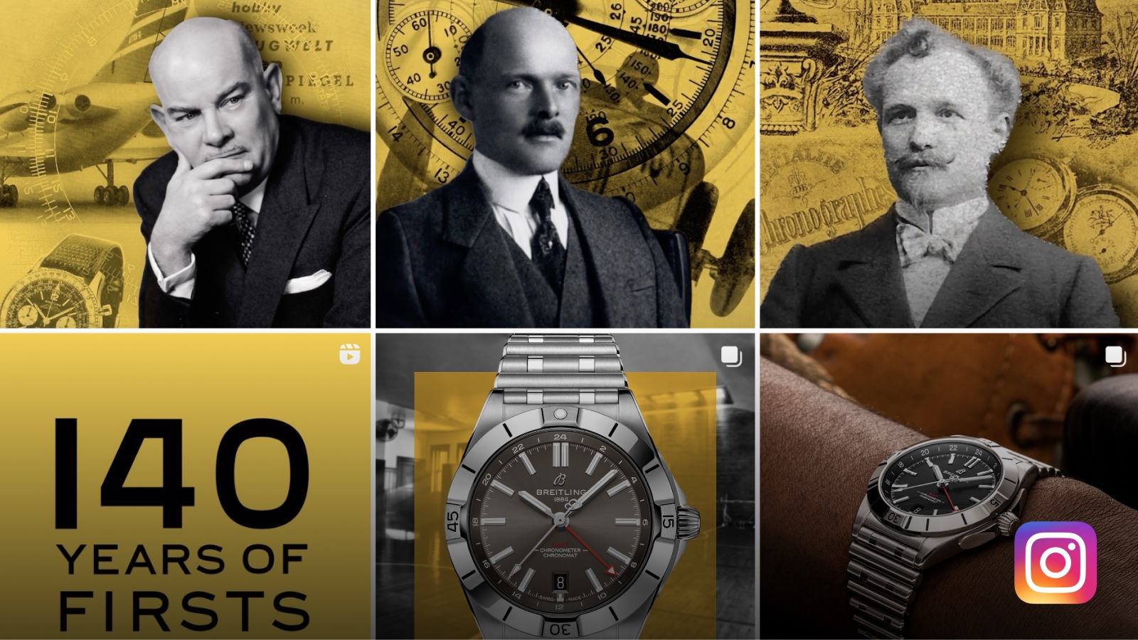 時計 BREITLING 140 YEARS OF FIRSTS Breitling: 140 Years in 140 Stories: Written by Breitling