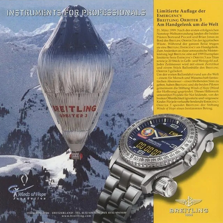 プロフェッショナルのための計器～精密さにこだわる伝統 | Breitling