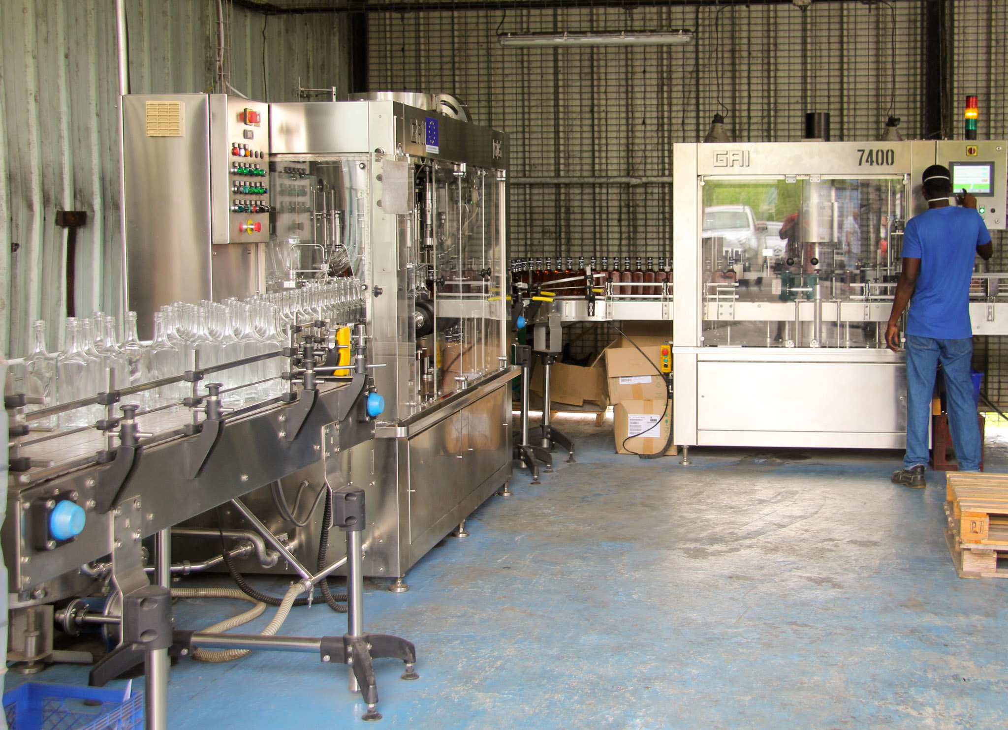 bottling room