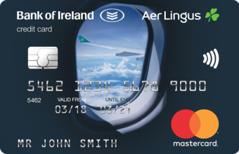 Register your Aer Credit Card to earn twice the amount of Avios when you shop