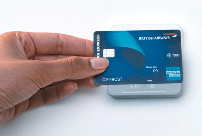 Paying using your British Airways Amex Classic Card Contactless
