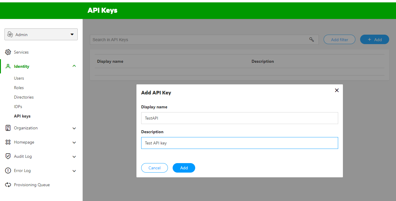grip add api popup