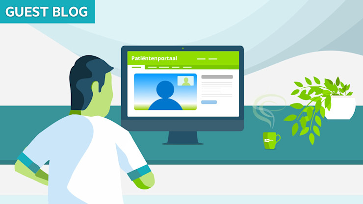 Blog header image Video calling in the Ommelander Hospital Groningen full