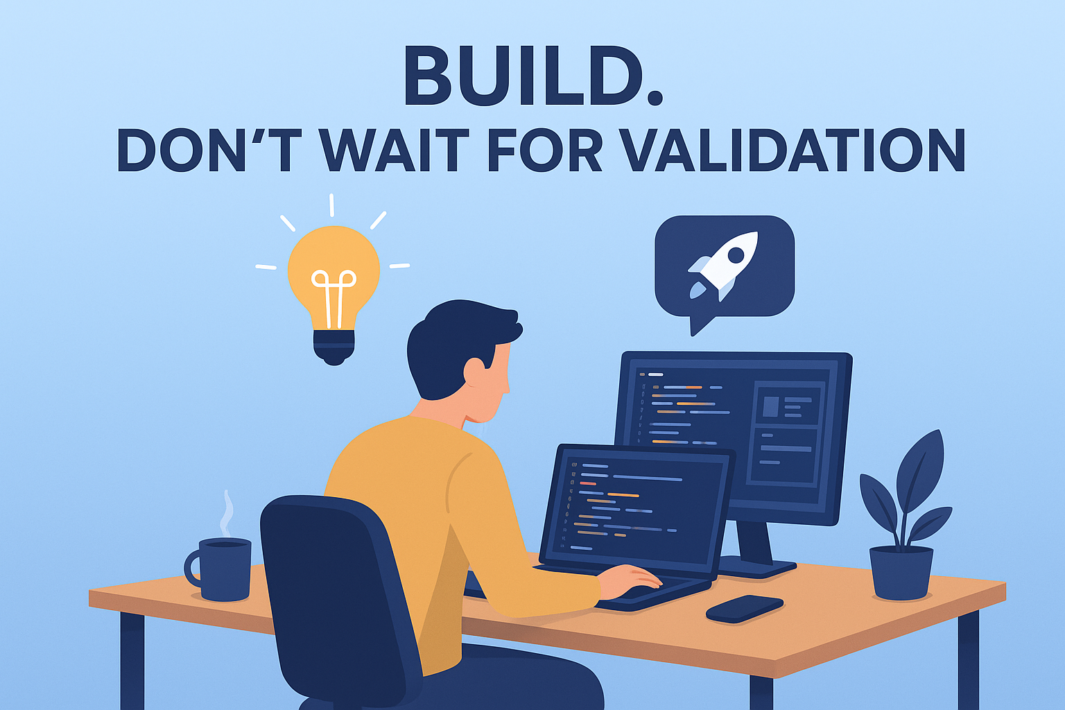 💡Developers Stop Waiting for Validation — Just Build