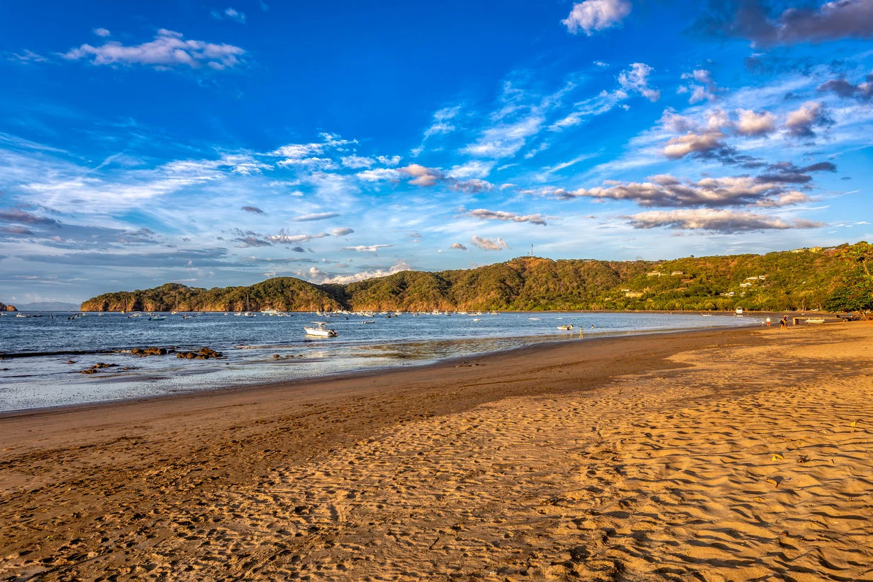 Playa del Coco stock photo