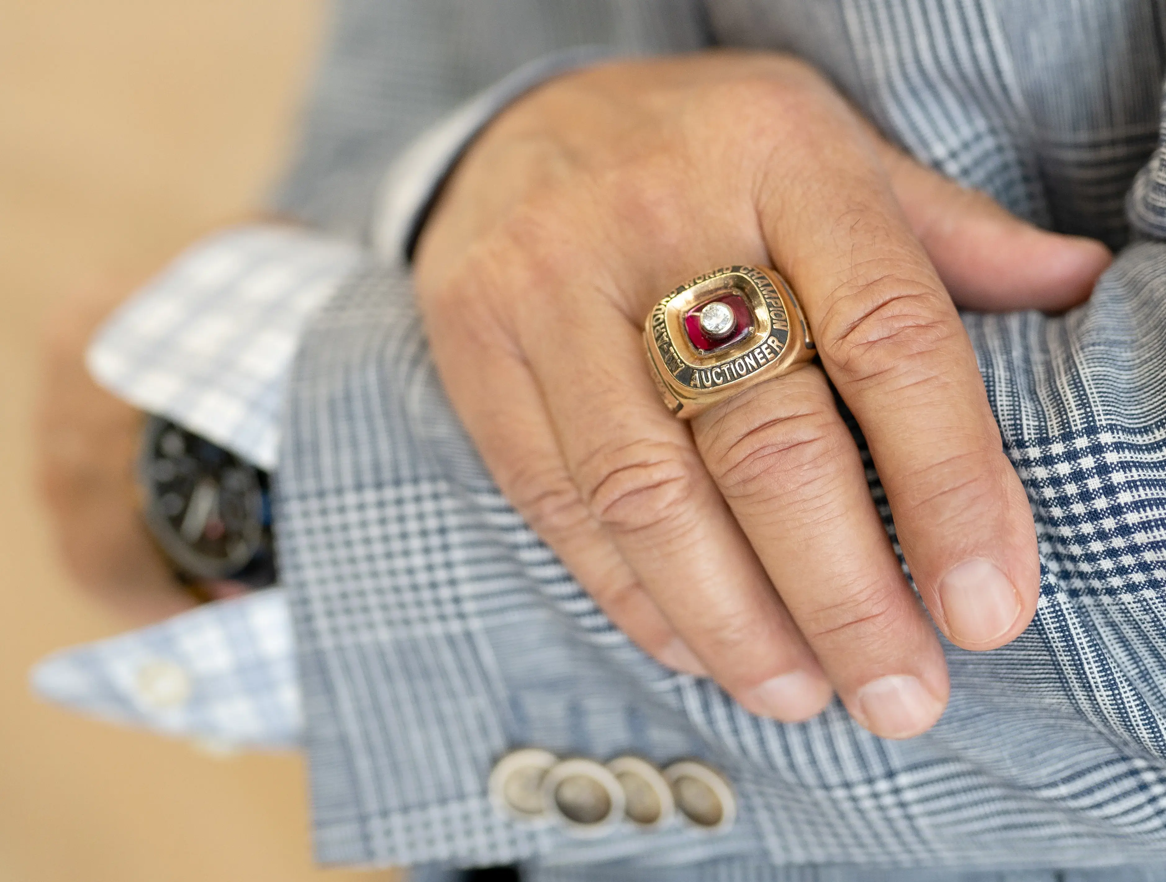 Hero image for Head auctioneer Frank Trunzo has led live auctions for Concierge Auctions since our very first sale.