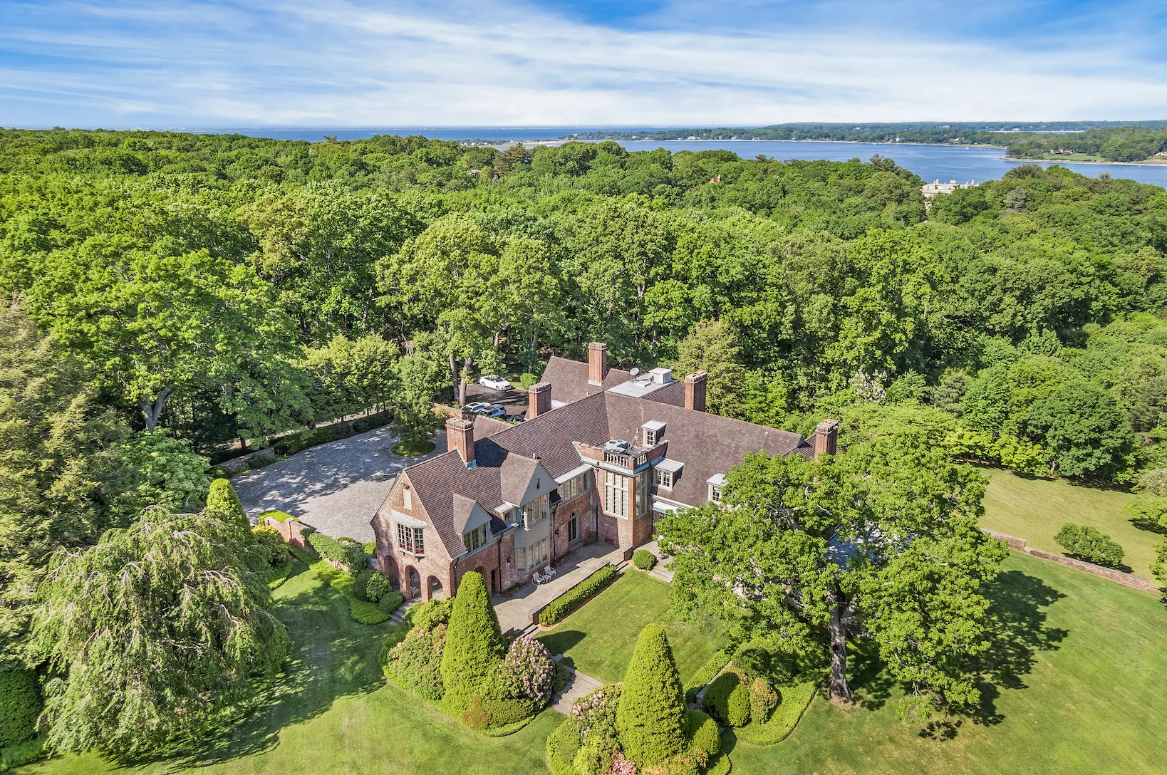 Formerly Owned Rockefeller Estate on 57 Acres of New York's Gold Coast ...