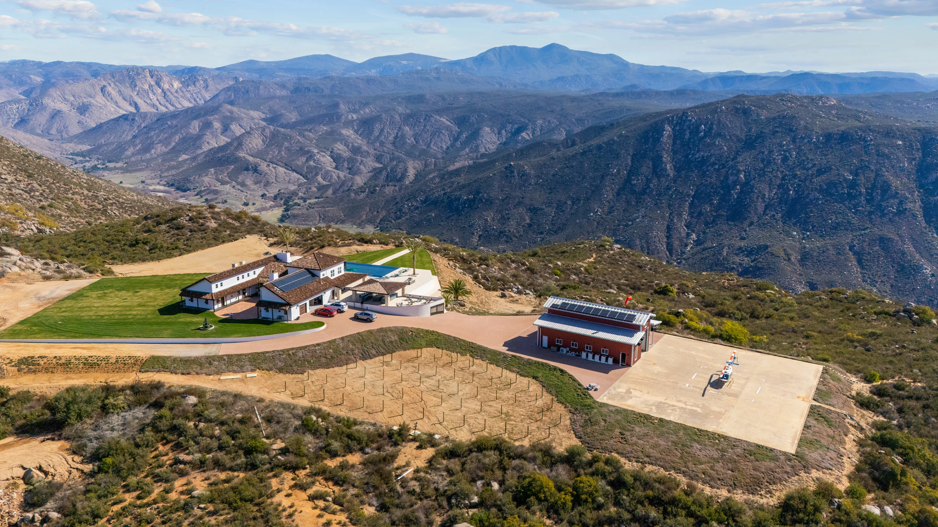 A magnificent off-grid sanctuary awaits on 40 pristine acres within Cleveland National Forest, representing the ultimate fly-in, fly-out luxury retreat for the most discerning buyers. 