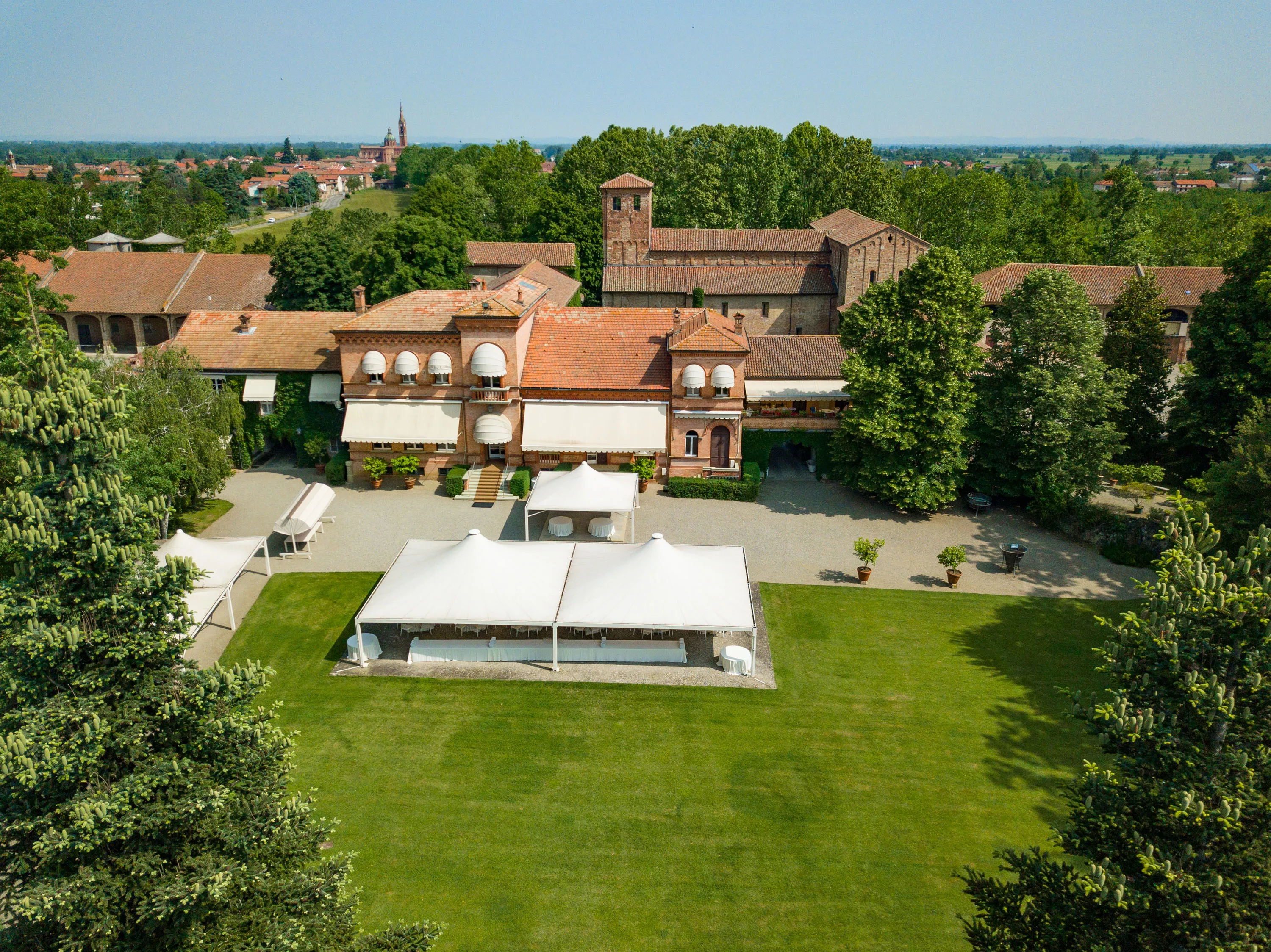 Santa Giustina Abbey and Villa Badia, Piedmont, Italian Alps , Italy - santa_giustina_abbey_villa_badia_piedmont_italy_42_q6ymmg