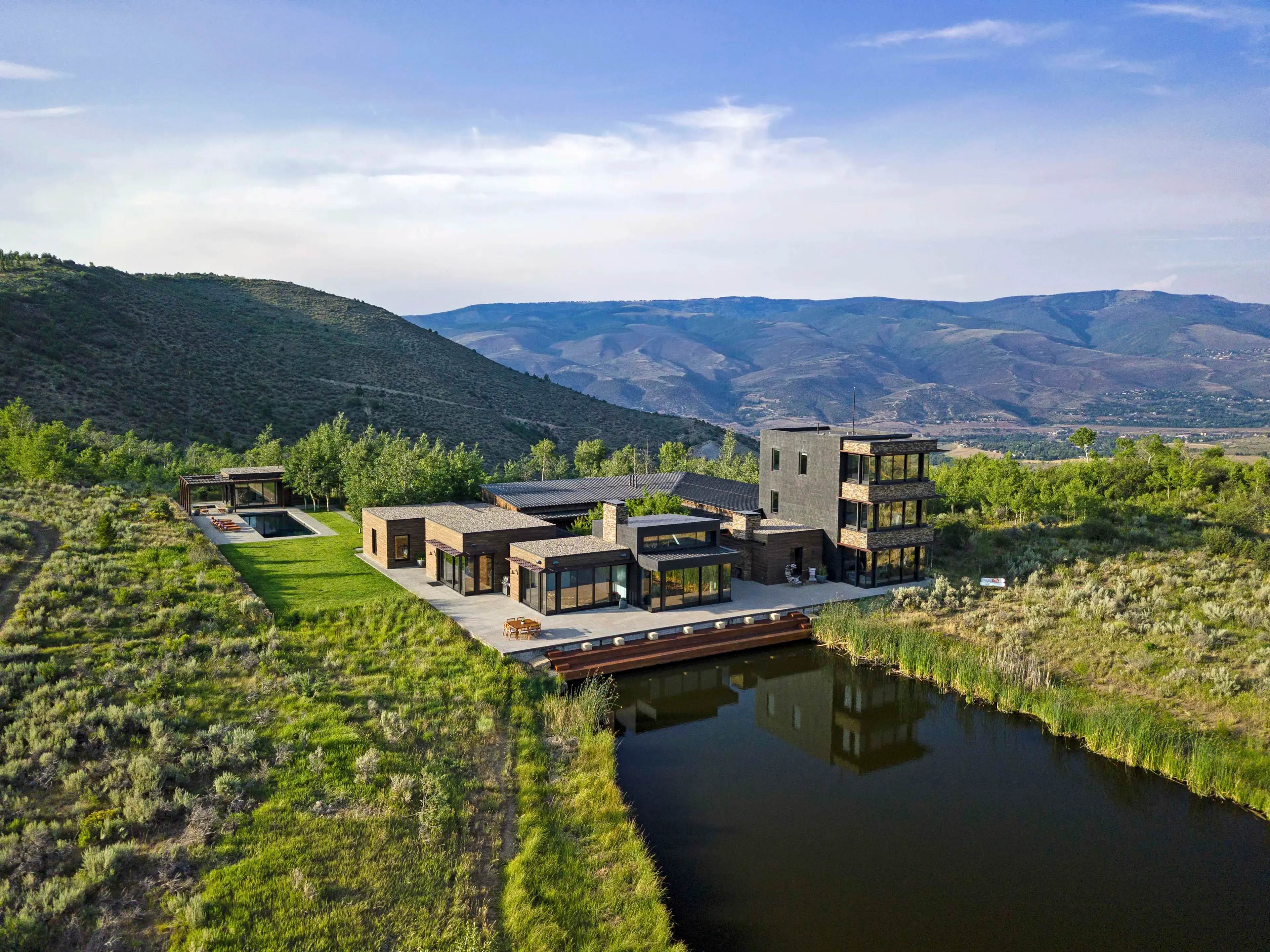 Hero image for Positioned atop Whiskey Ridge in Vail Valley, Colorado, ‘Walden House’, the home of the founder of the One&Only Luxury Resorts, will auction next month.