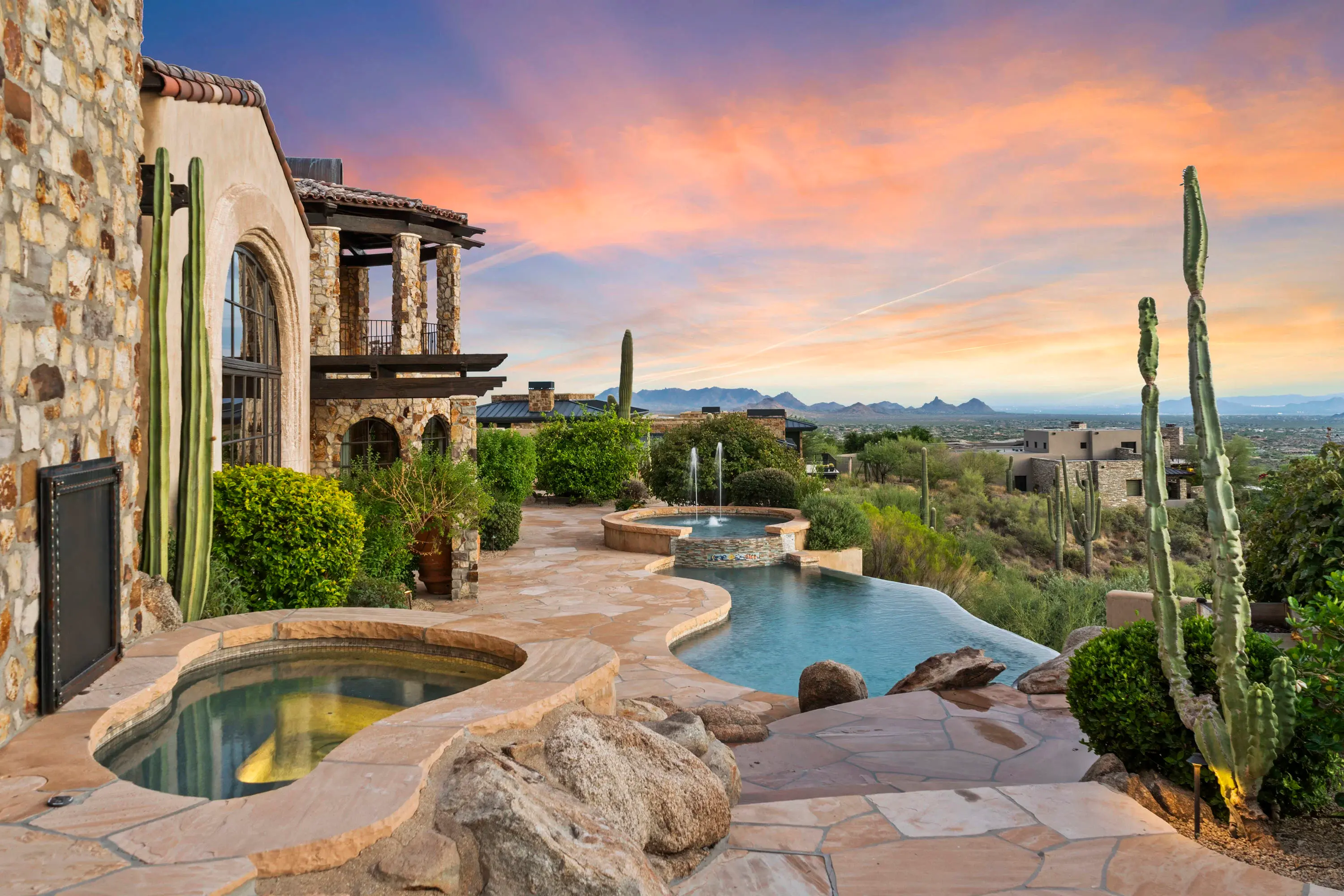 Hero image for The separate auctions close online on 17 October via Sotheby’s Concierge Auctions, in cooperation with Frank Aazami of Russ Lyon Sotheby’s International Realty.