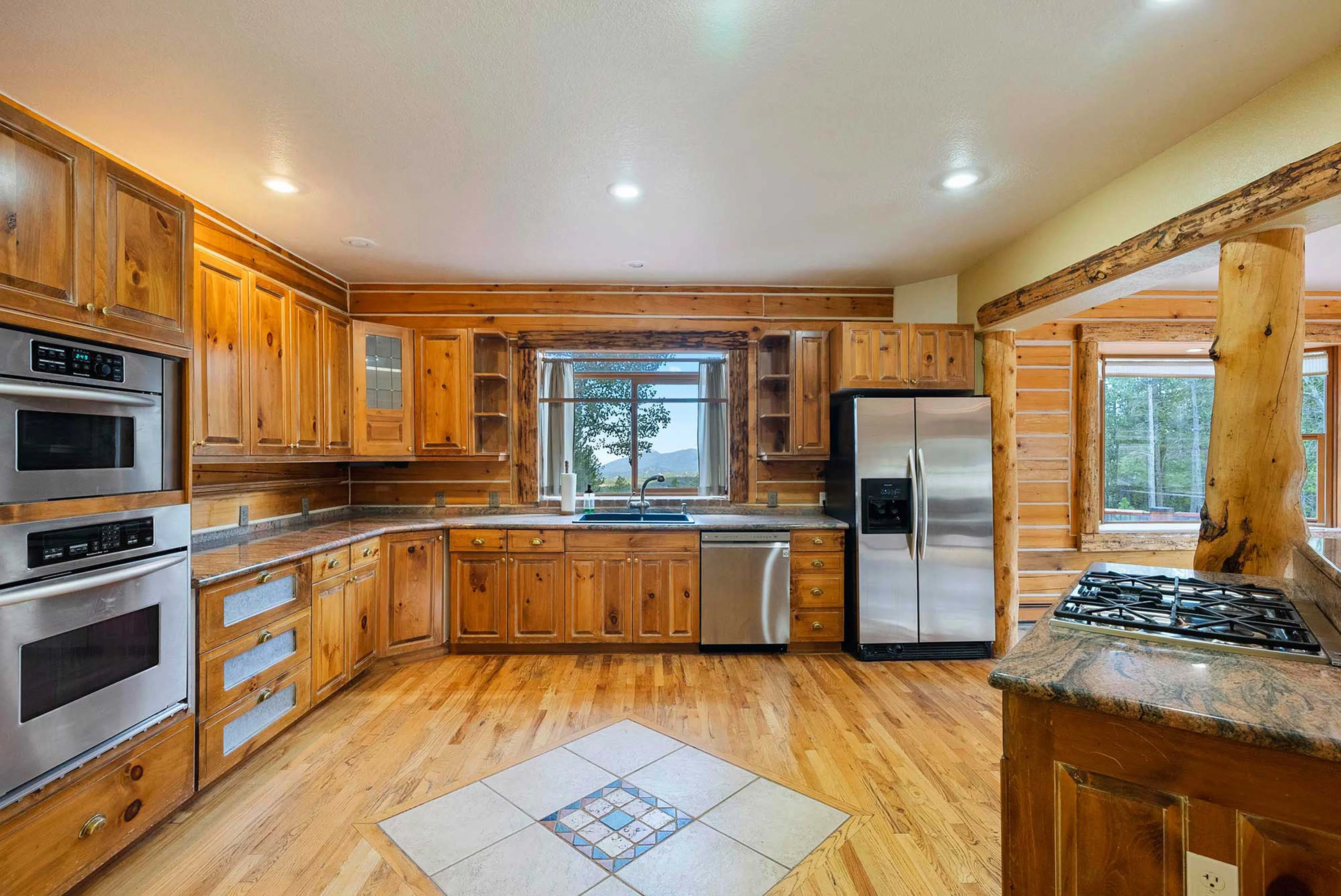 The Second Chance Ranch, 9141 Mountain Ranch Road & 31652 Shadow Mountain Drive, Conifer, Denver Area, Colorado 80433 - 46_-__guest_kitchen_cxsyoz
