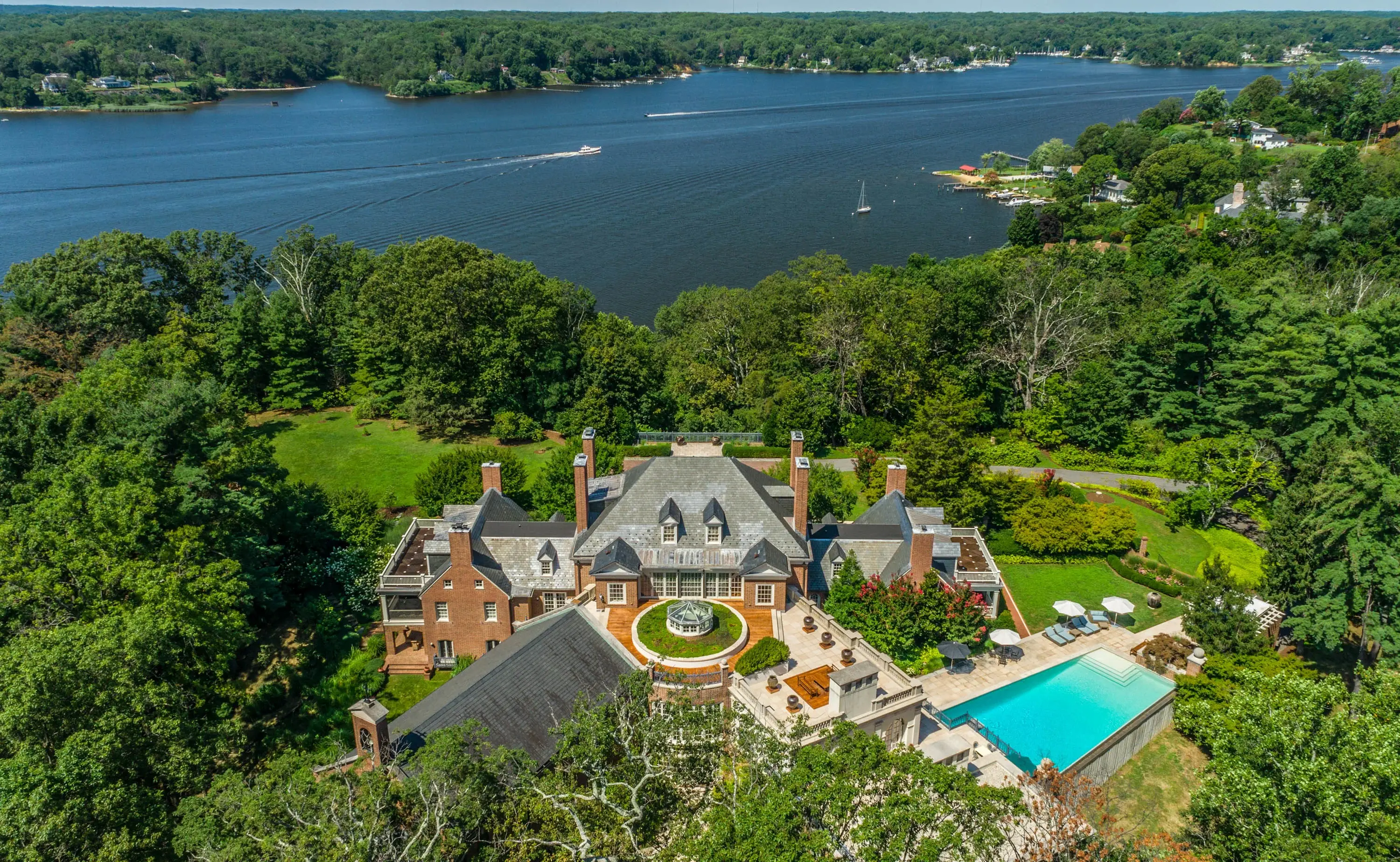 Hero image for The Friary will auction in August via Concierge Auctions in cooperation with Listing Agents David DeSantis and Brad Kappel of TTR Sotheby's International Realty