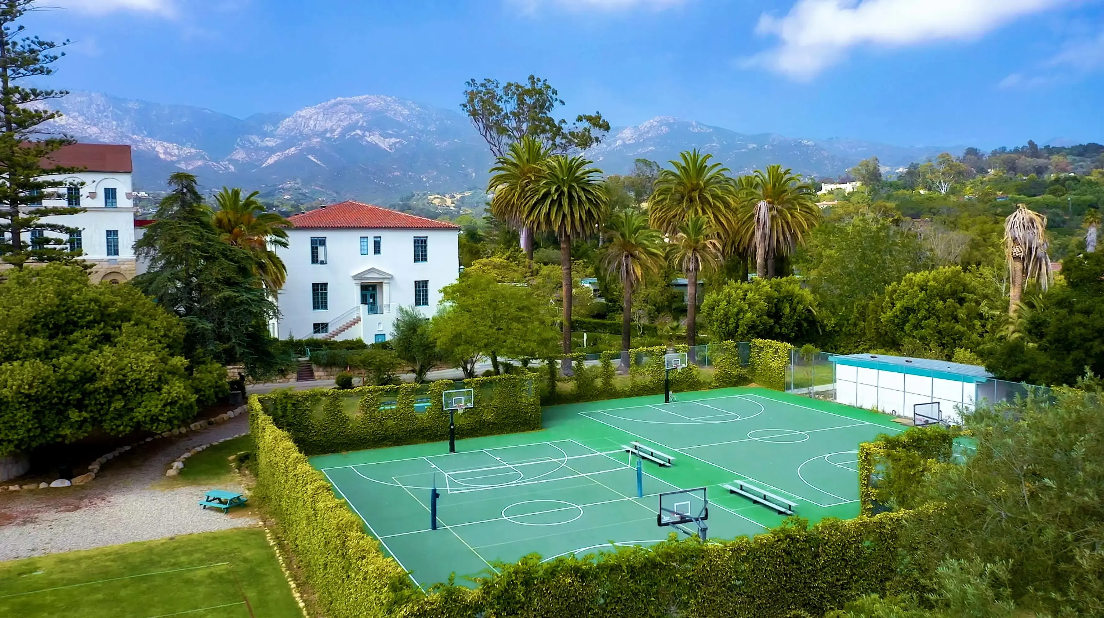  This multi-structure estate boasts historic roots and spans over 11 acres featuring Pacific Ocean & mountain views as the backdrop for potential endless uses.