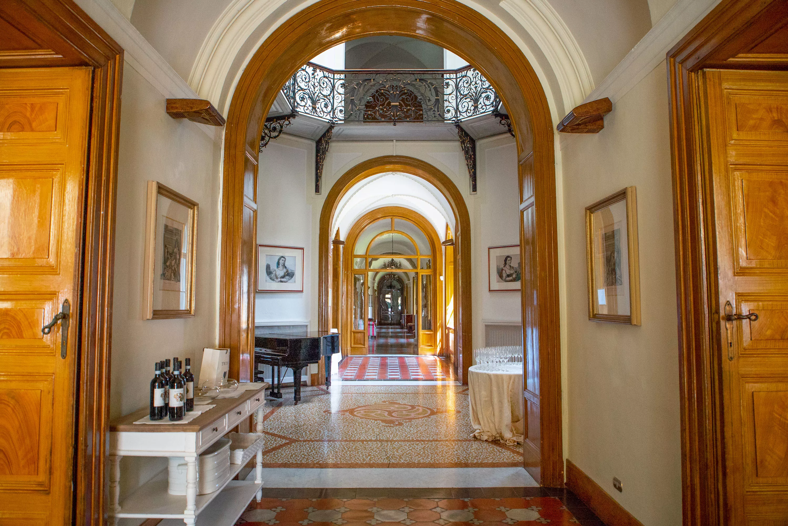 Santa Giustina Abbey and Villa Badia, Piedmont, Italian Alps , Italy - santa_giustina_abbey_villa_badia_piedmont_italy_10_rpybjm