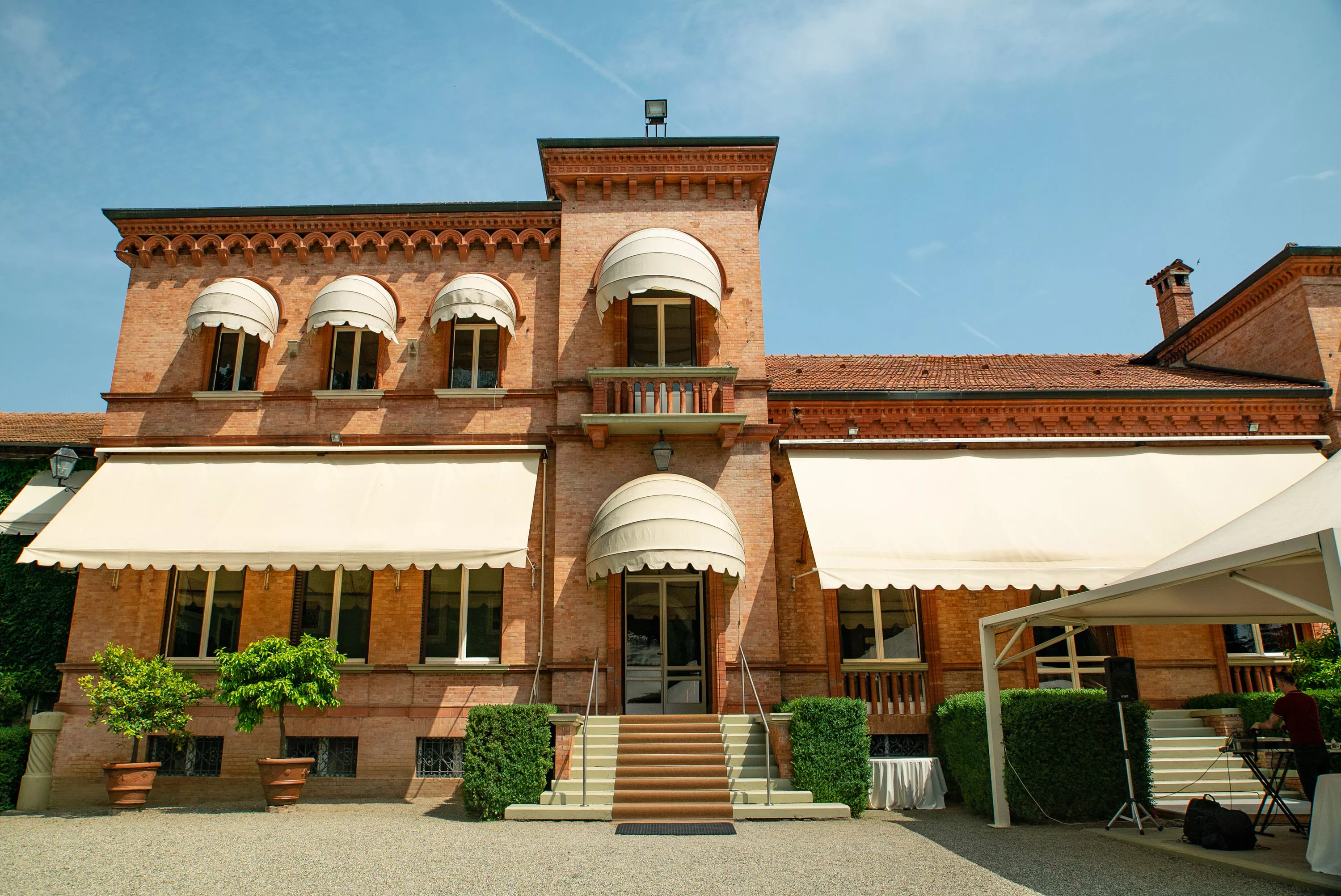 Santa Giustina Abbey and Villa Badia, Piedmont, Italian Alps , Italy - santa_giustina_abbey_villa_badia_piedmont_italy_01_ttizpq
