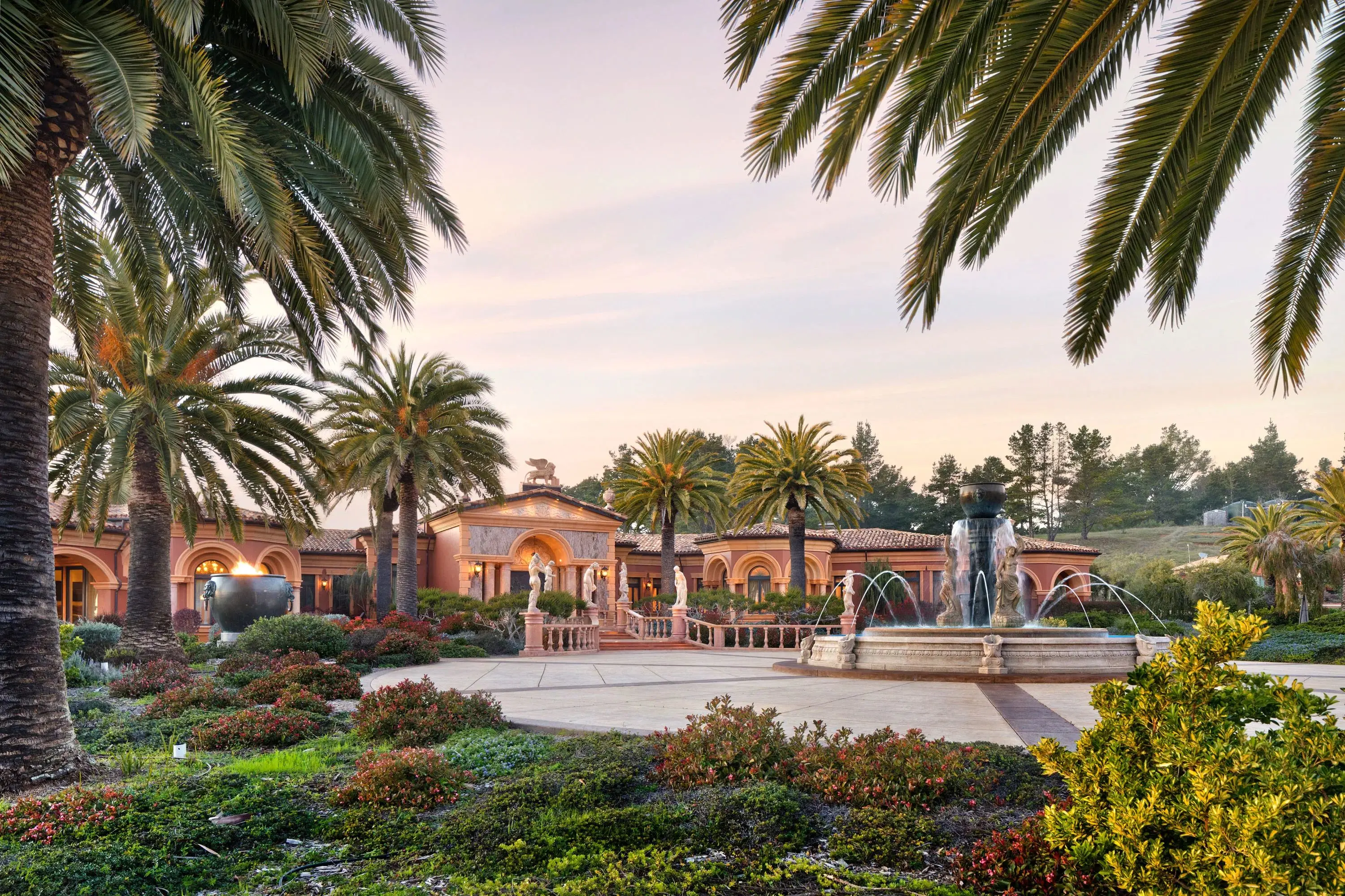 Supporting image for This private, 80-acre coastal retreat offers sophisticated amenities, two entertainment pavilions, and vast ocean views.