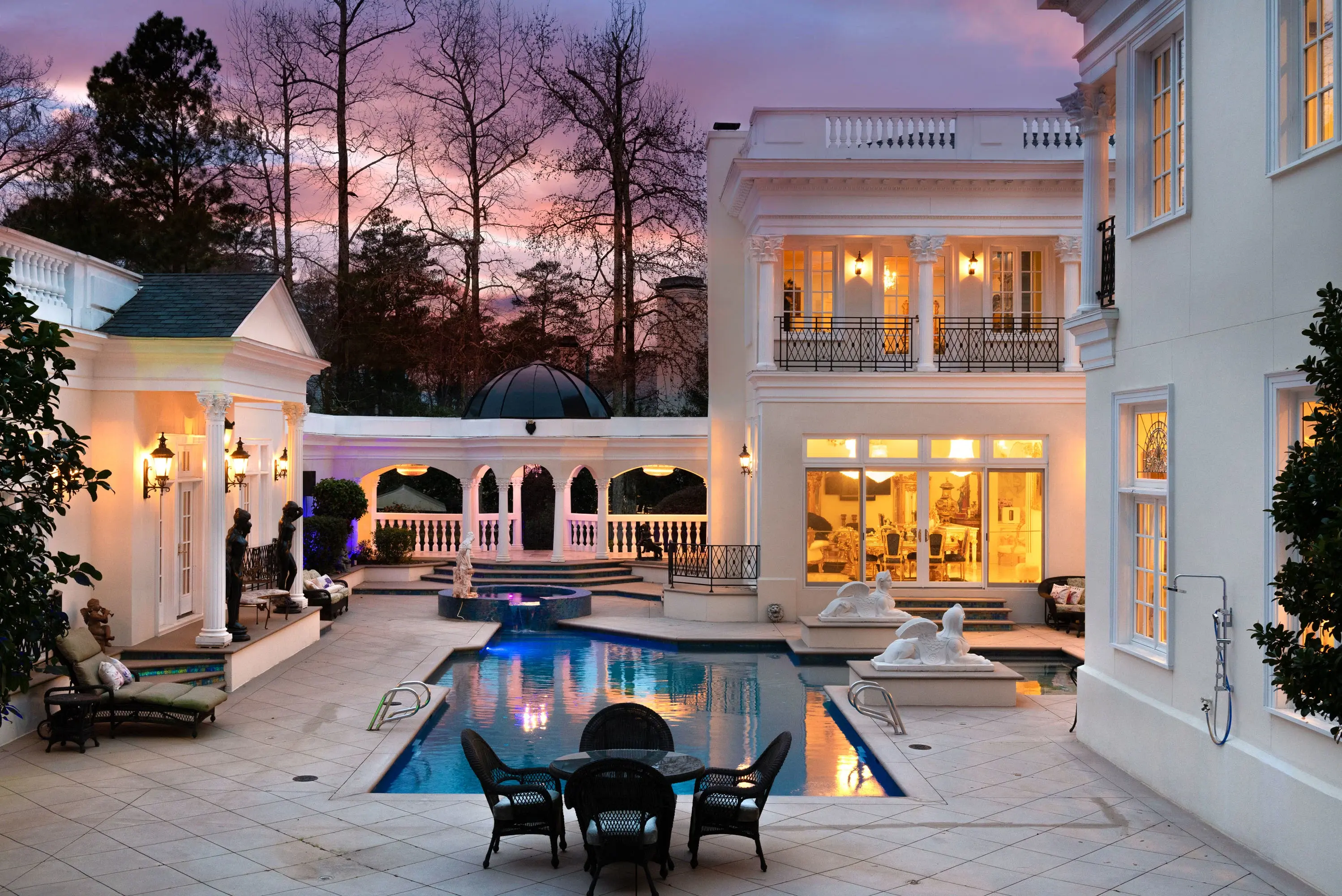 Hero image for The grand estate is set to auction in cooperation with Betsy Akers of Atlanta Fine Homes Sotheby's International Realty.