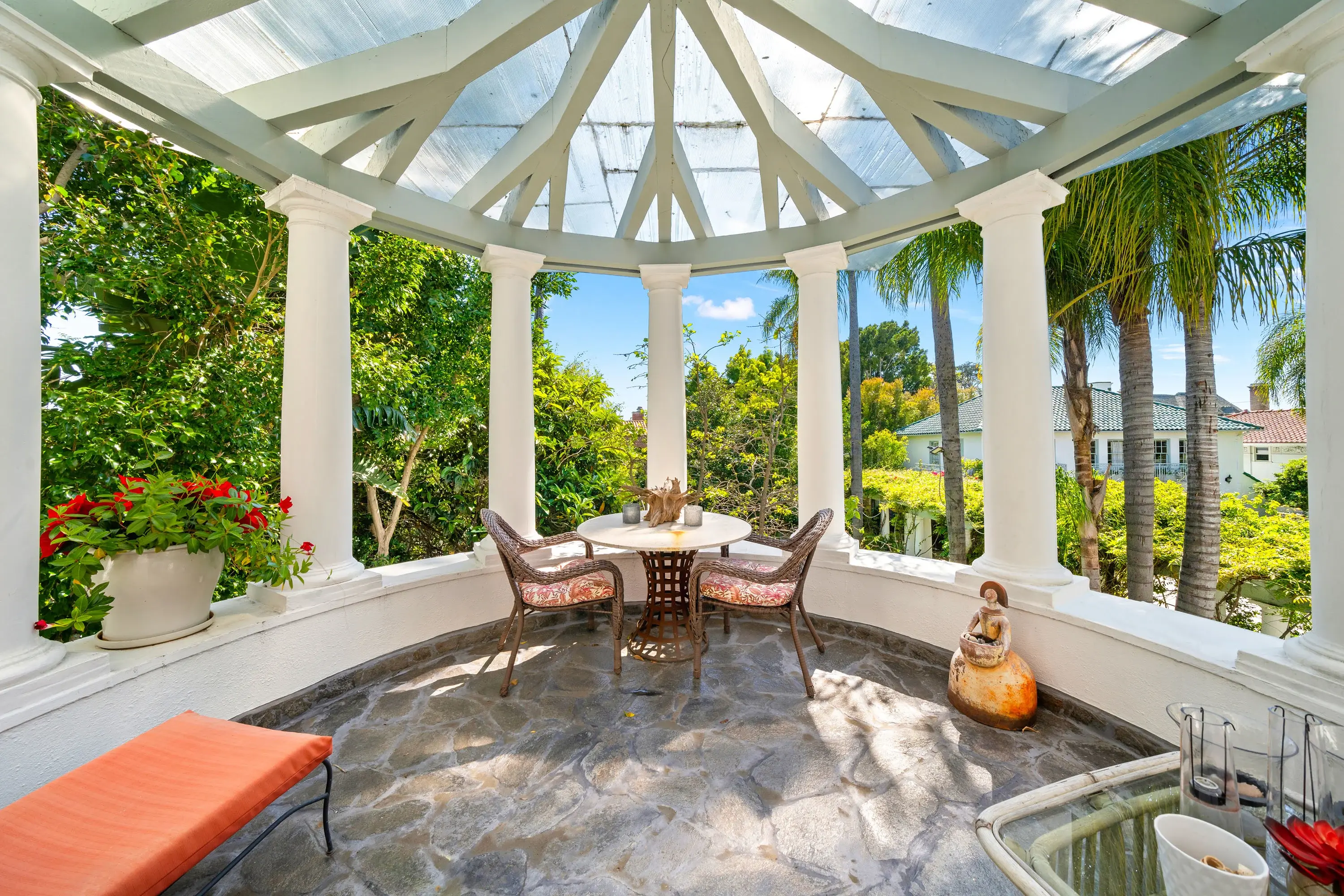 European-style estate built by renowned architect John C. Austin in 1915