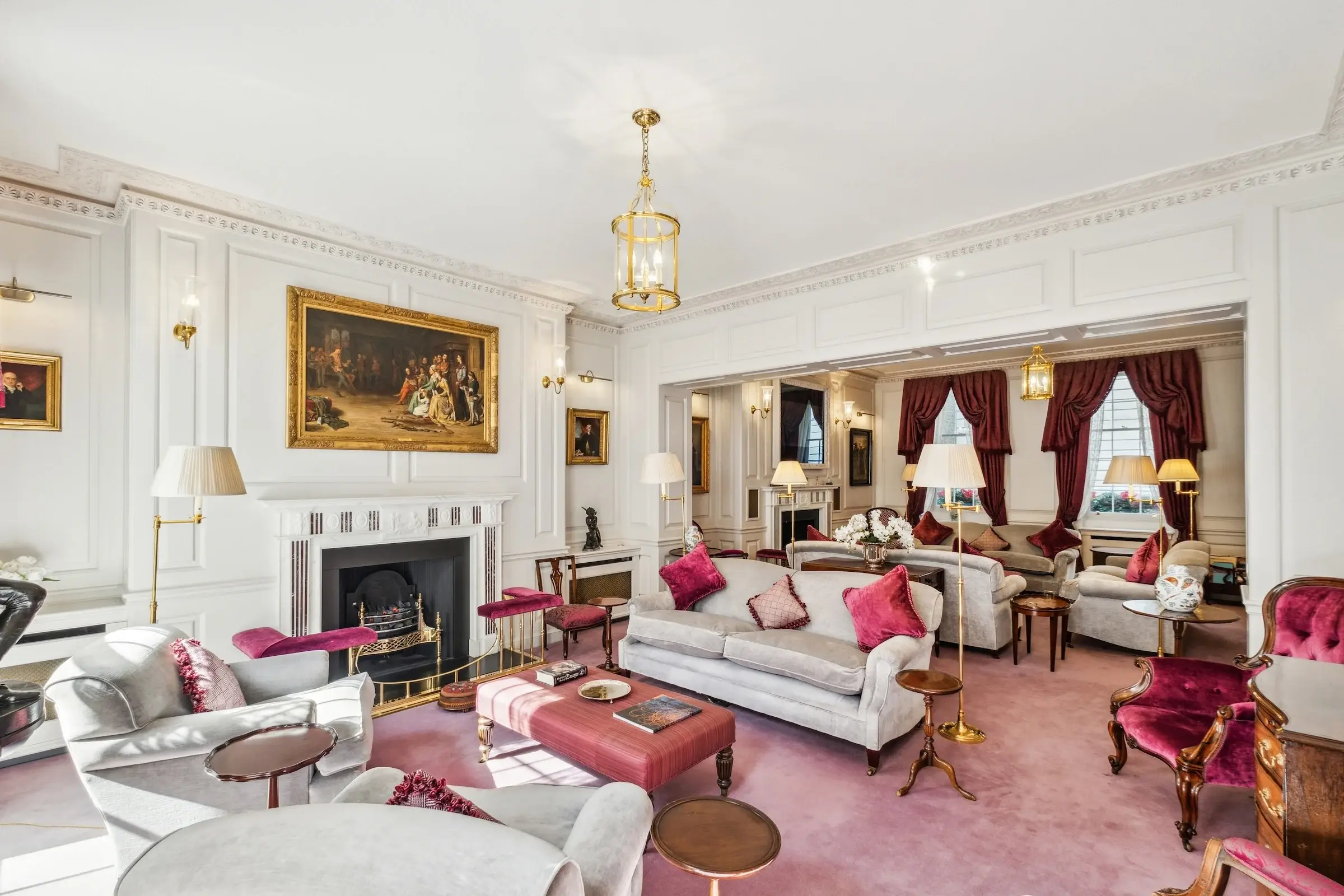 Timeless elegance meets London heritage at this Grade II-listed townhouse set on storied Craven Street—positioned between Covent Garden Piazza and the River Thames. Once neighboring historic figures, including Benjamin Franklin and Herman Melville, this 6