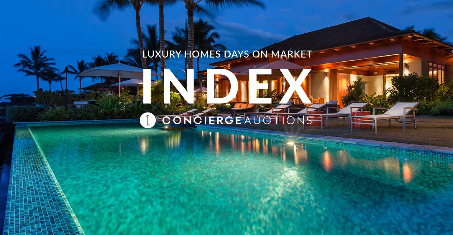Hero image for Our "Luxury Homes Days On Market Index" for high-end real estate reviews the top 10 sales in 2015 and 2016 for 27 of the country's hottest luxury real estate markets.