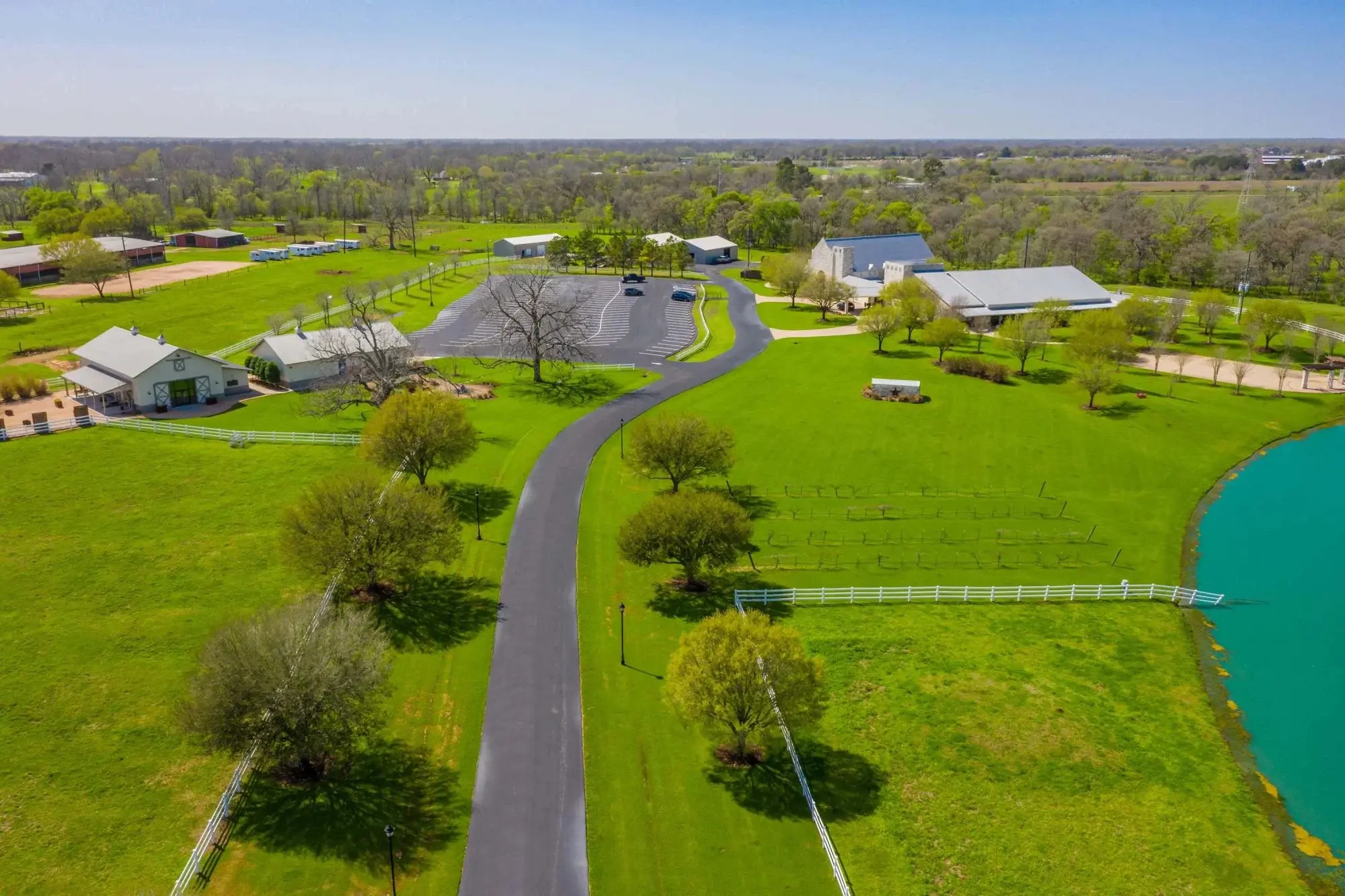 An exquisite 47.5+ acre estate with unlimited opportunities for future development in fast-growing West Houston, Texas.
