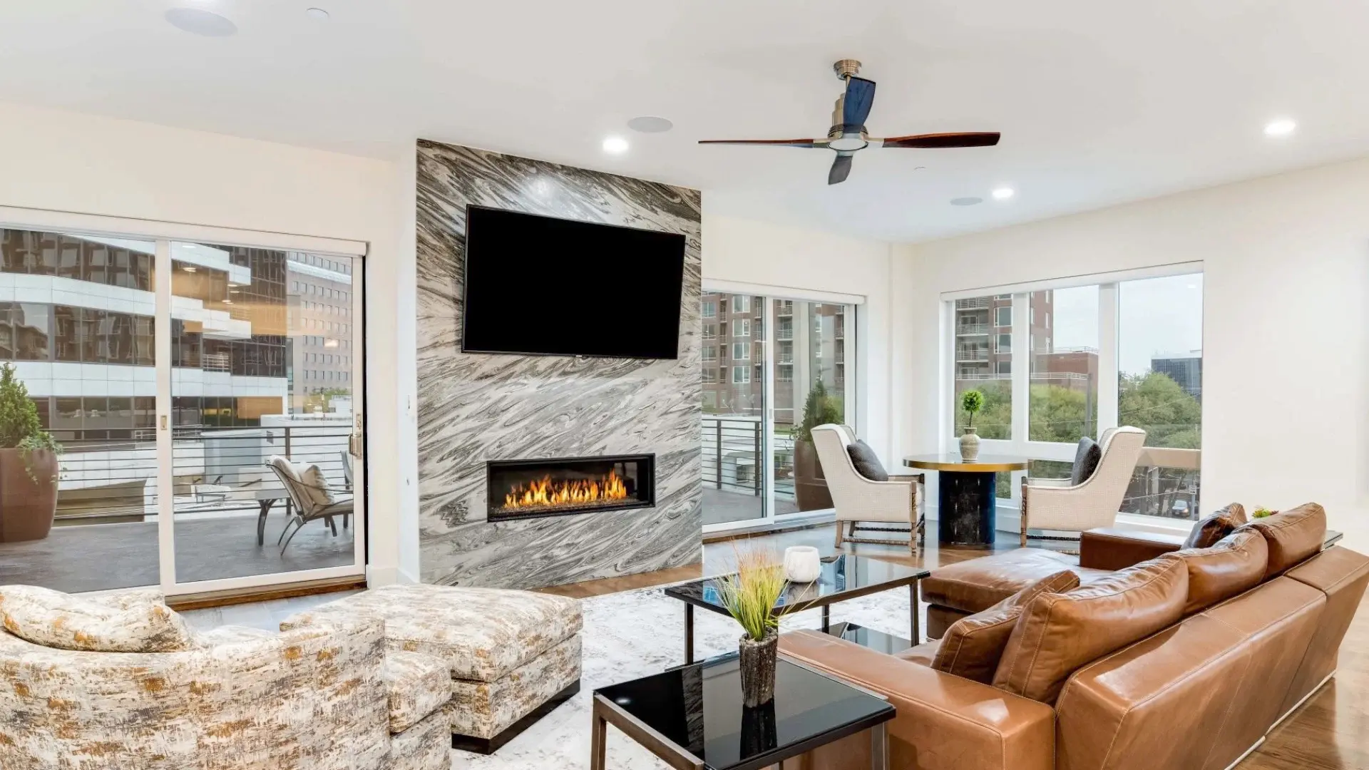 Live and work in modern luxury in the heart of Uptown, Dallas at this new build turnkey multi-use space with seven residences.