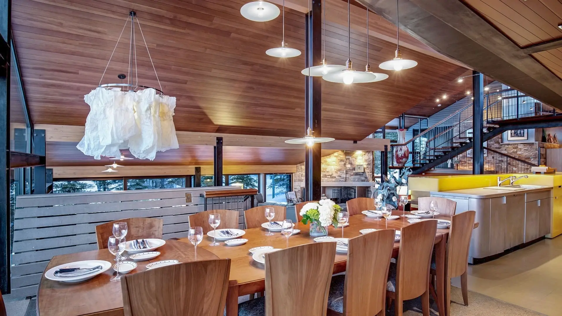 As soon as your gaze sets upon 13 Stanton Lane, you’ll immediately realize why this 6,580 square-feet ski property is highly sought after in scenic Snowmass Village. A work of art in itself, the spacious 6-bedroom estate boasts the highest finishes, uniqu