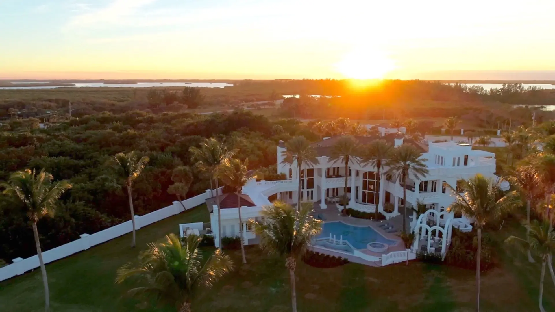 This newly reimagined oceanfront dreamscape is the only available ocean-to-river estate in Vero Beach’s prized Estate Section. Sprawling across five acres, this paradise enjoys 205± feet of glorious beachfront in walled and gated privacy, next to serene w