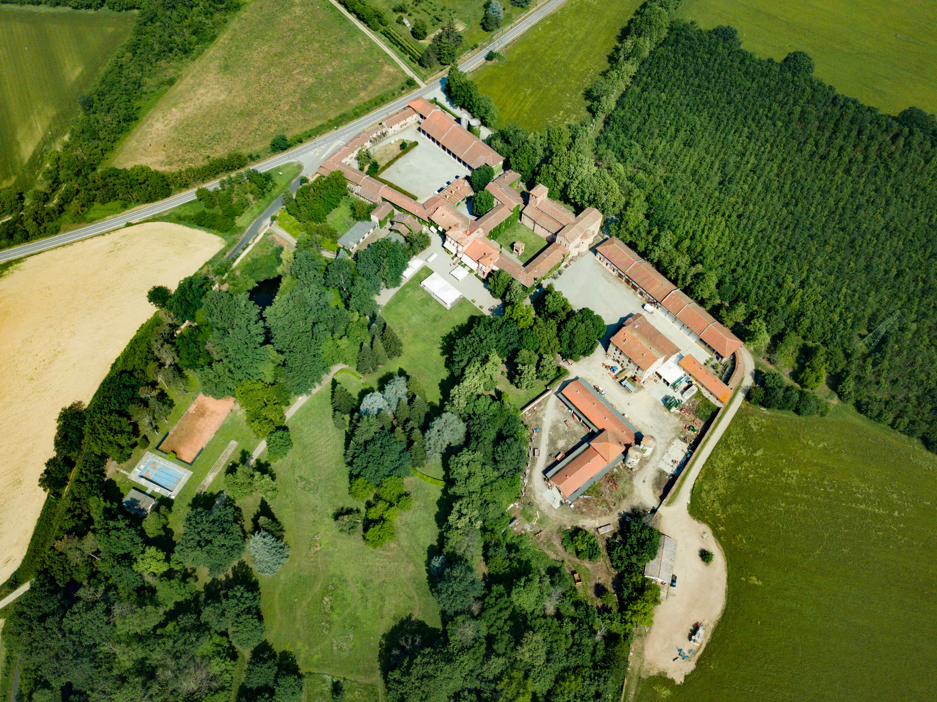 Santa Giustina Abbey and Villa Badia, Piedmont, Italian Alps , Italy - santa_giustina_abbey_villa_badia_piedmont_italy_48_jchjrc
