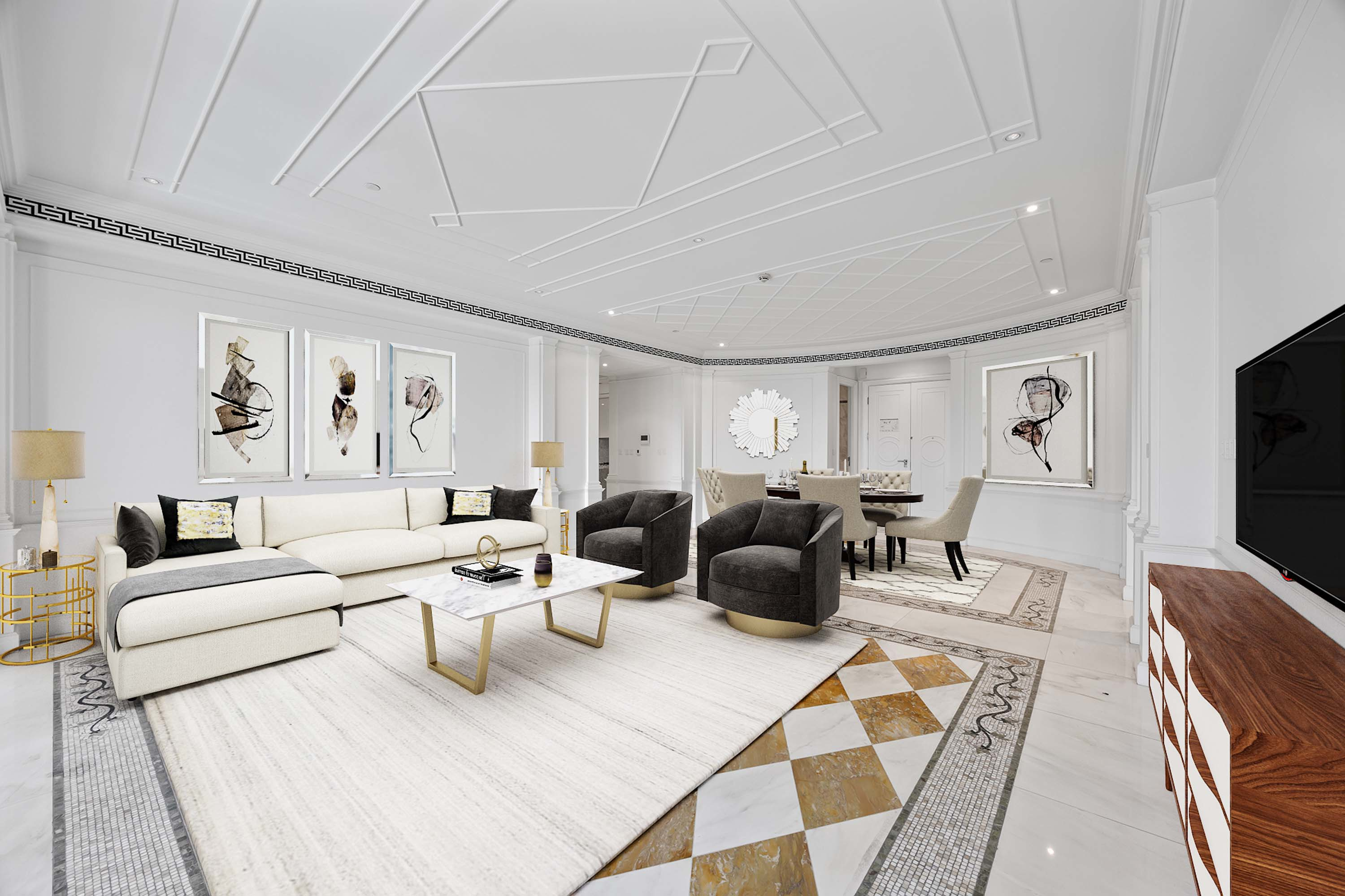 05 Palazzo Versace, Apartment 2620, Al Jaddaf, Jaddaf Waterfront, Dubai, UAE