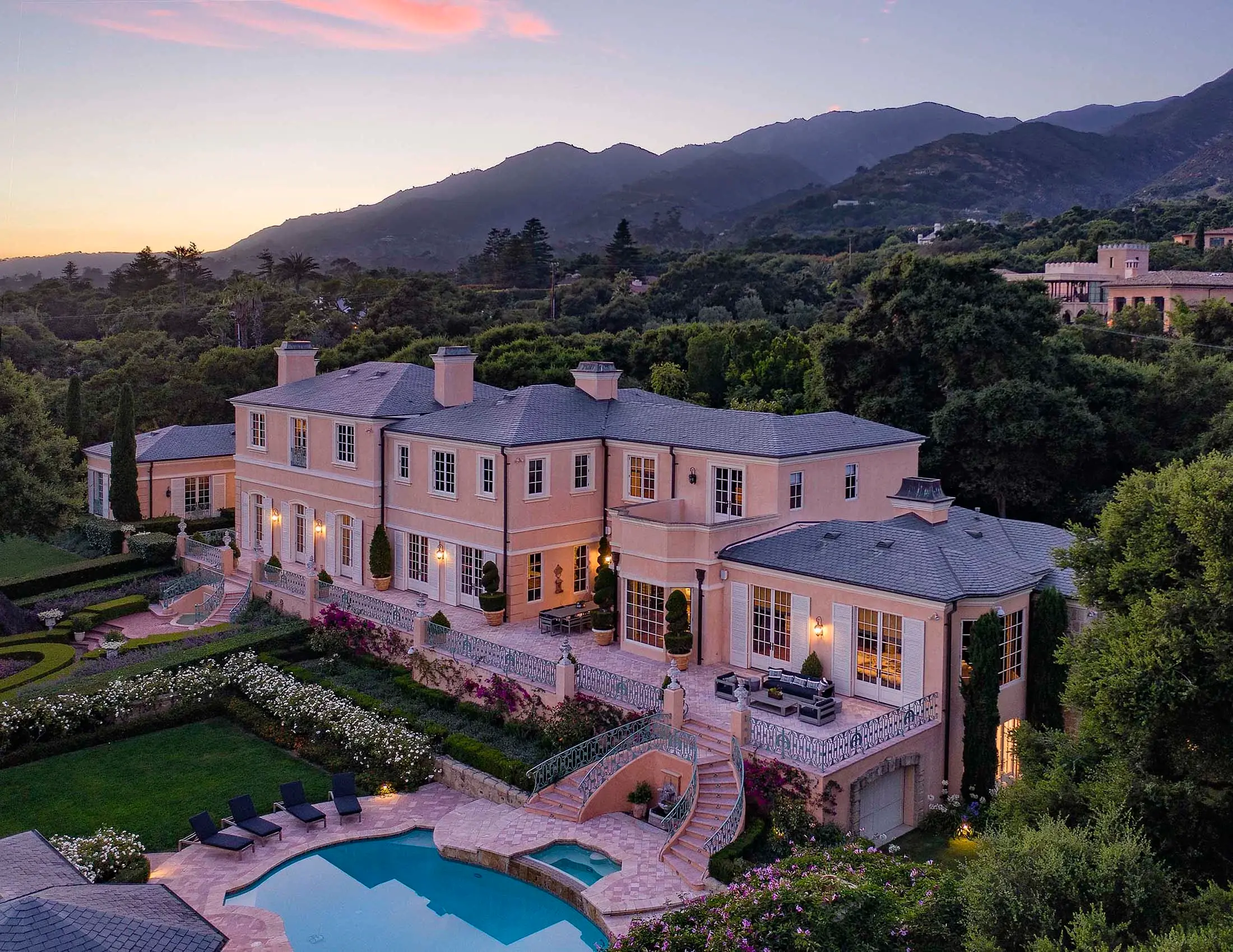 Hero image for Built by architect Lutah Maria Riggs in the 1930s, 818 Hot Springs Road is a modern estate with the glamour of a bygone era.