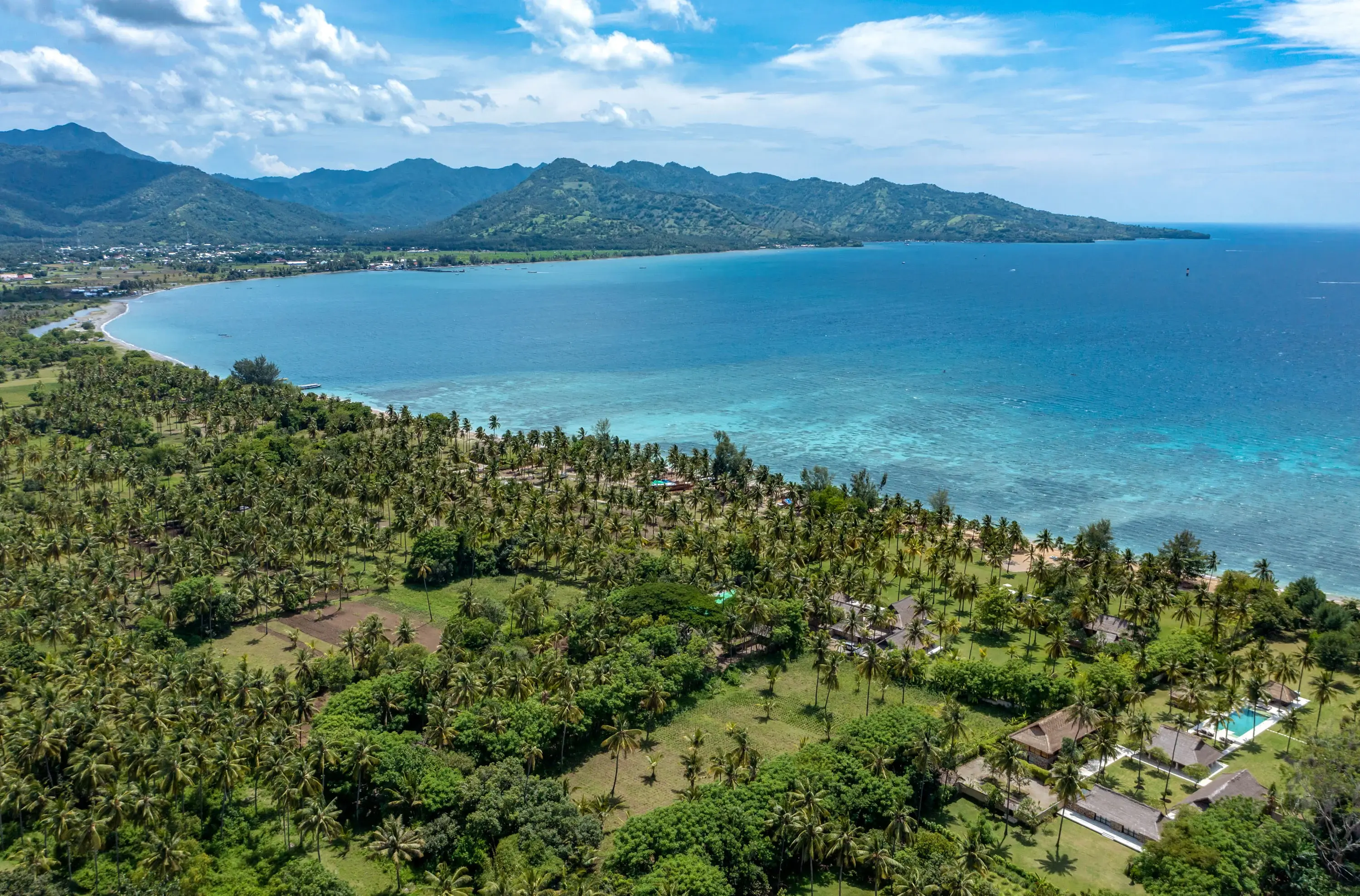 Hero image for In cooperation with PT Lombok Property and Investment, the traditional Sasak style Sira Beach House will auction in March via Sotheby's Concierge Auctions.