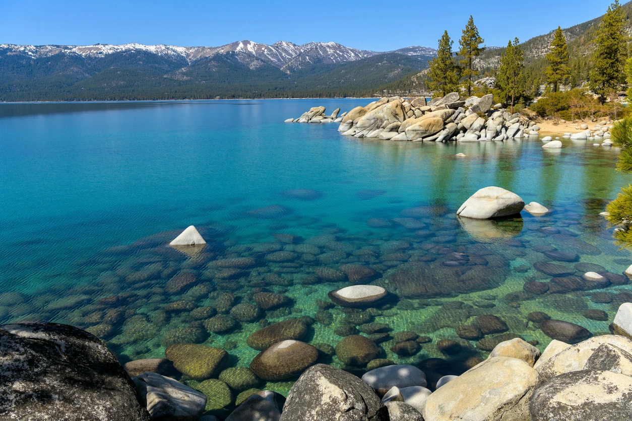 Lake Tahoe stock photo