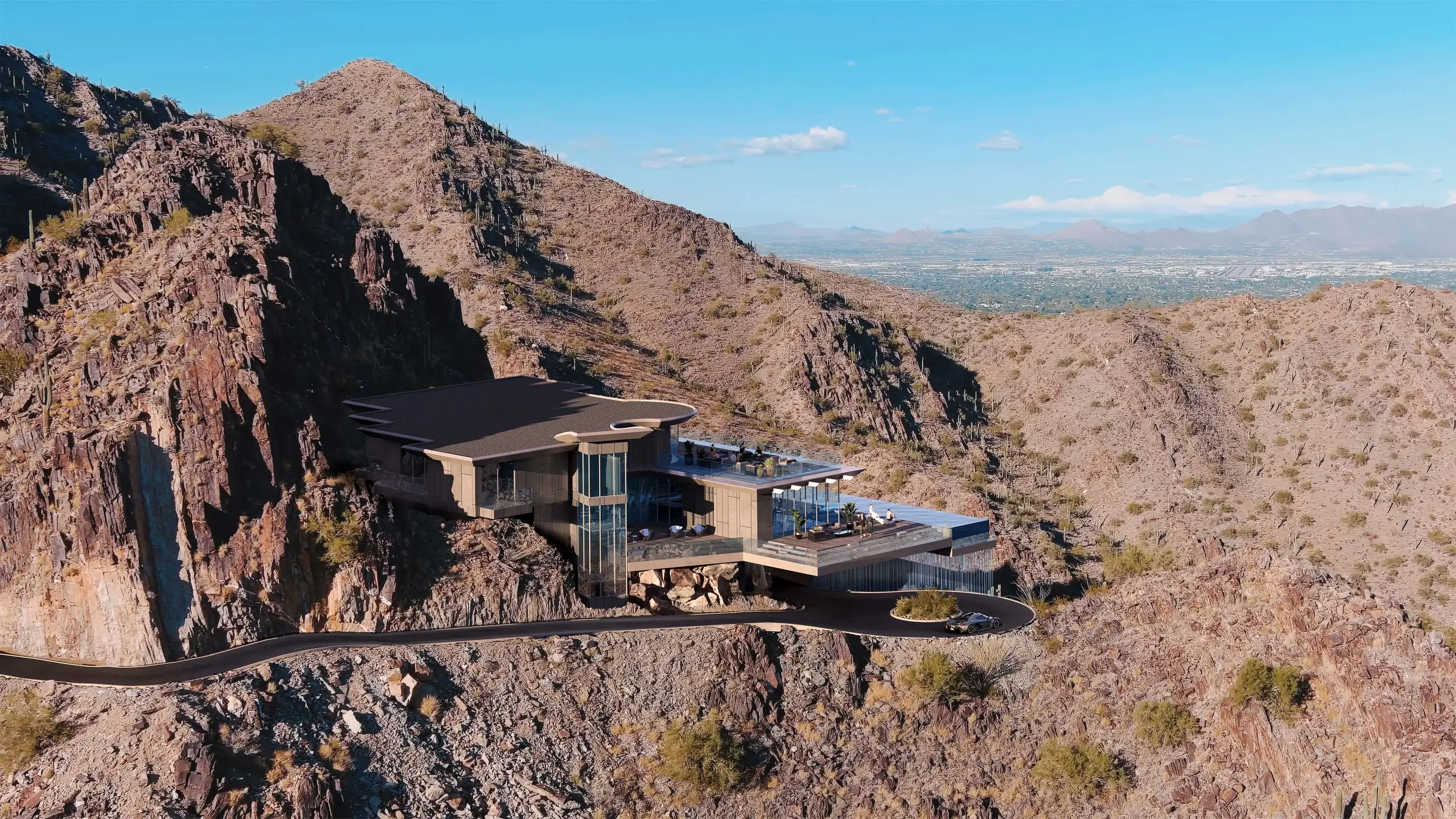 Saddleridge | 7620 (Lot 202) & 7540 (Lot 205) North Red Ledge Drive, Paradise Valley, Phoenix Area, Arizona 85253 - 3_-_Whispering_Heights_Ext-Aerial_oi2cot