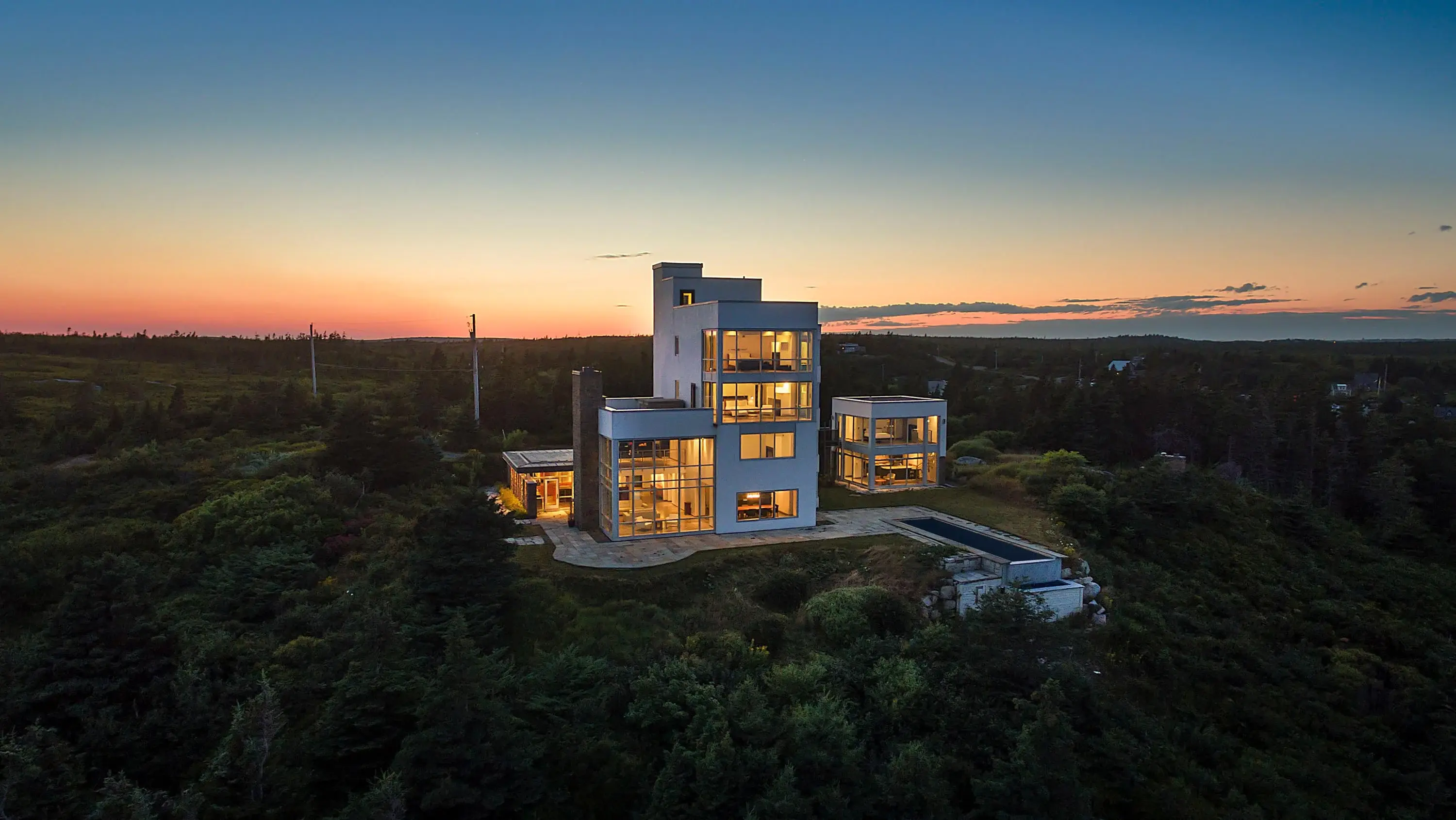 Hero image for Whalesback Estate will auction in August via Concierge Auctions in cooperation with Mariana Cowan and Ian Smith of the Cowan-Smith Team at Coldwell Banker Supercity Realty.