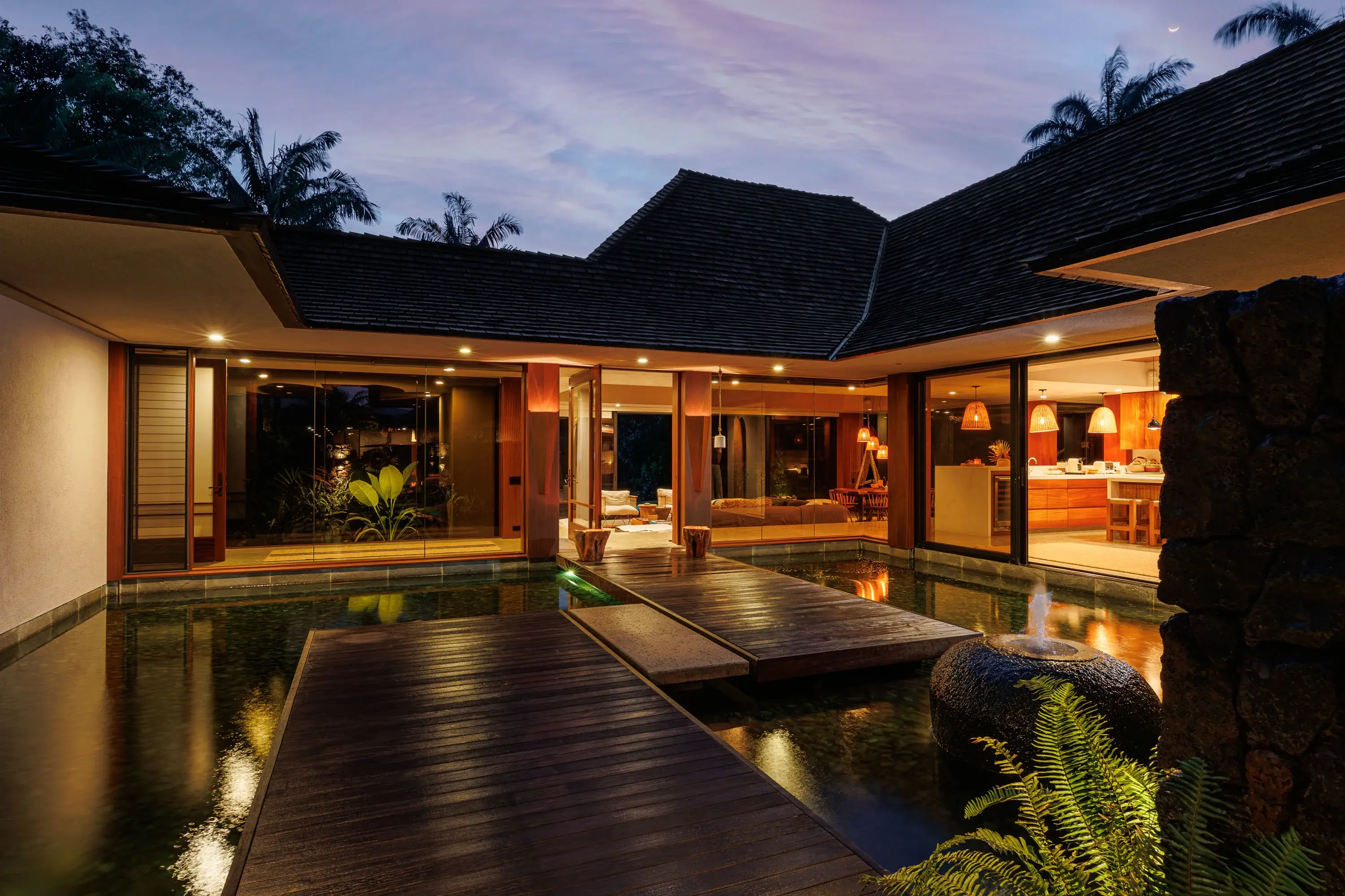 Mali'e Wai, an extraordinary private sanctuary on Kauai's coveted North Shore, offers unparalleled tranquility. 