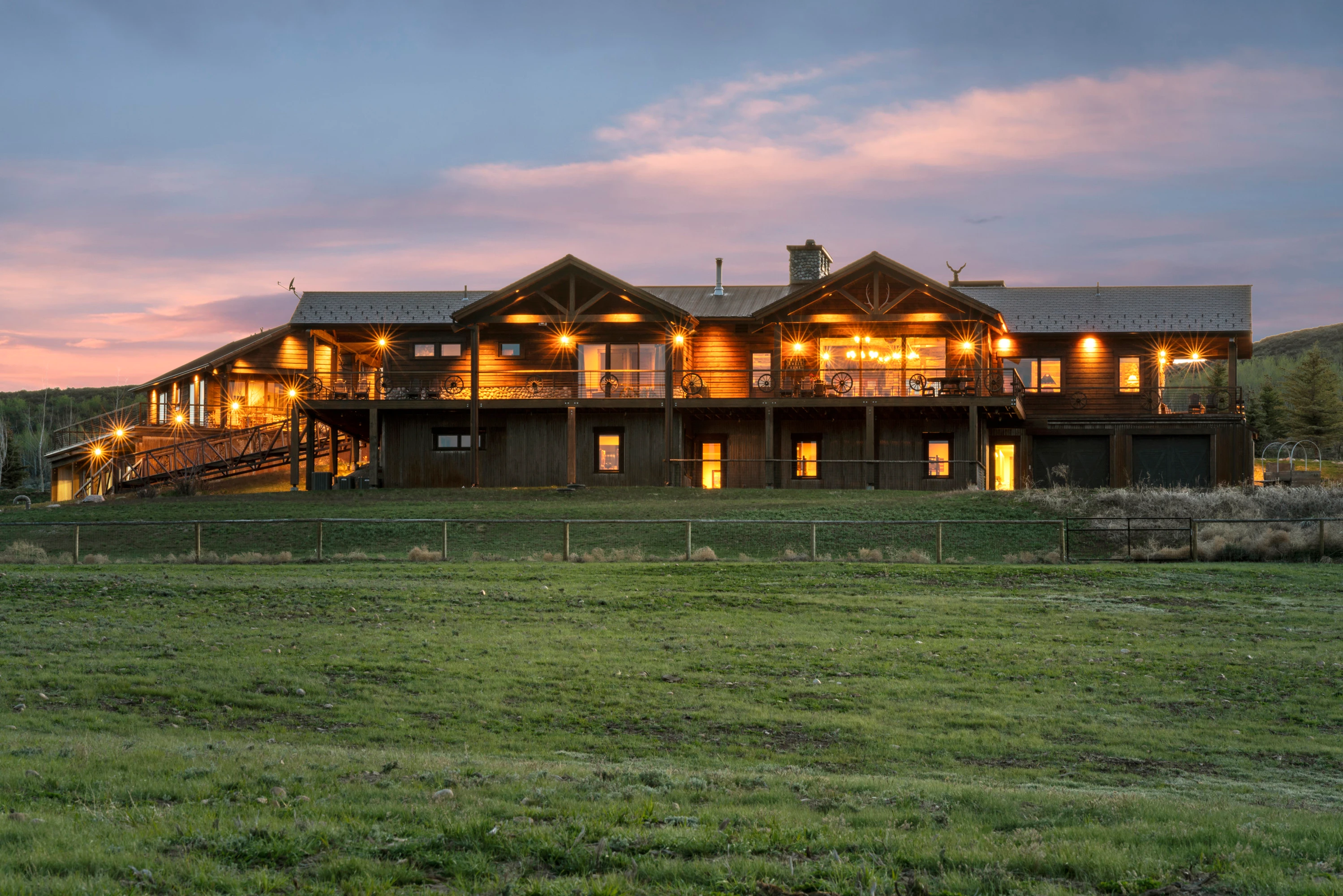 An extraordinary 640-acre Wyoming estate surrounded by public land. This 