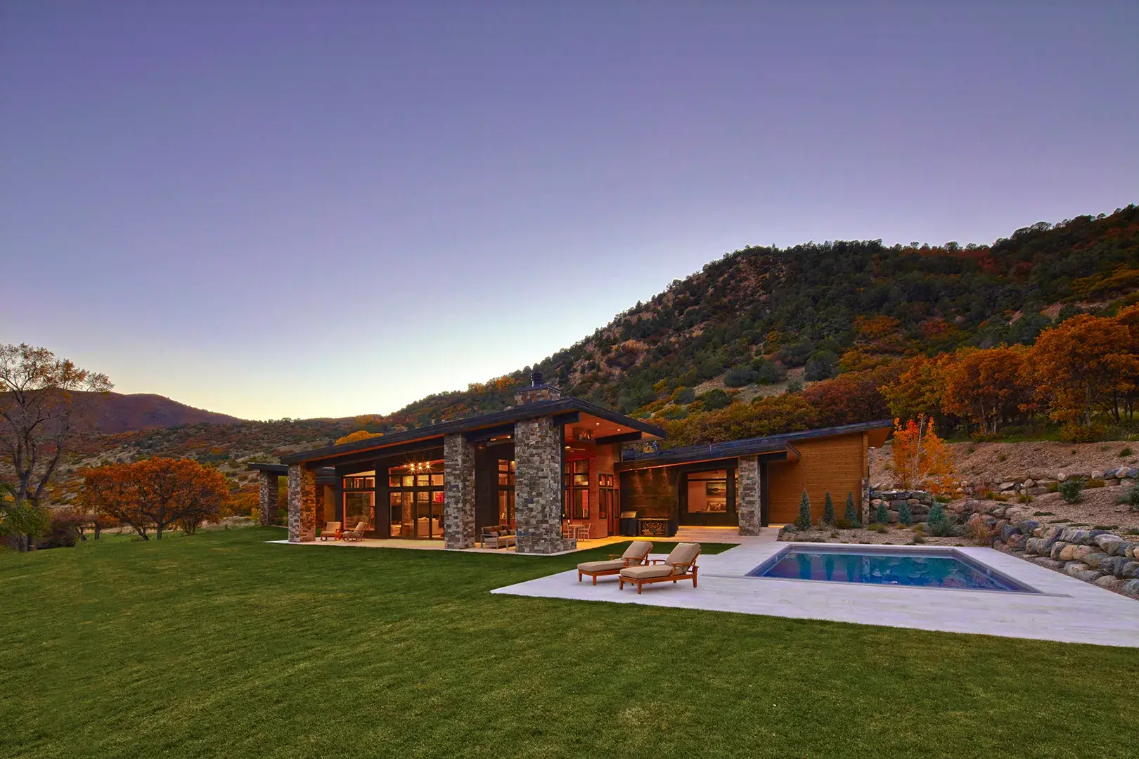 Inyanga Ranch is a breathtaking 530-acre opportunity featuring pristine Colorado landscape in addition to a jewel box contemporary home built by the award-winning architect Jack Snow of RKD Architects. Witness the seasons change across the Rocky Mountain 