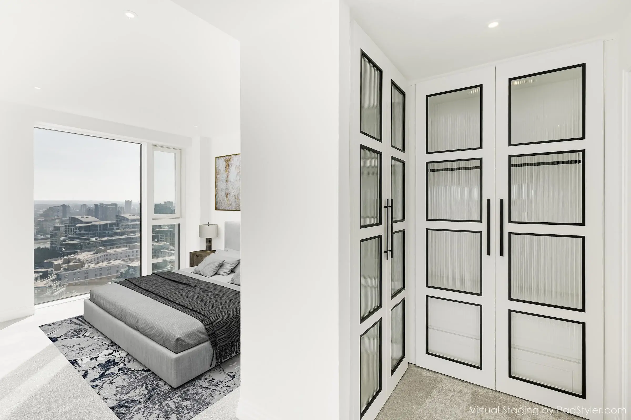 Kings Tower, Chelsea Creek, Chelsea, London, England SW6 2FS, United Kingdom - 17449631623_GuestBedroom02copy_gdyyvo