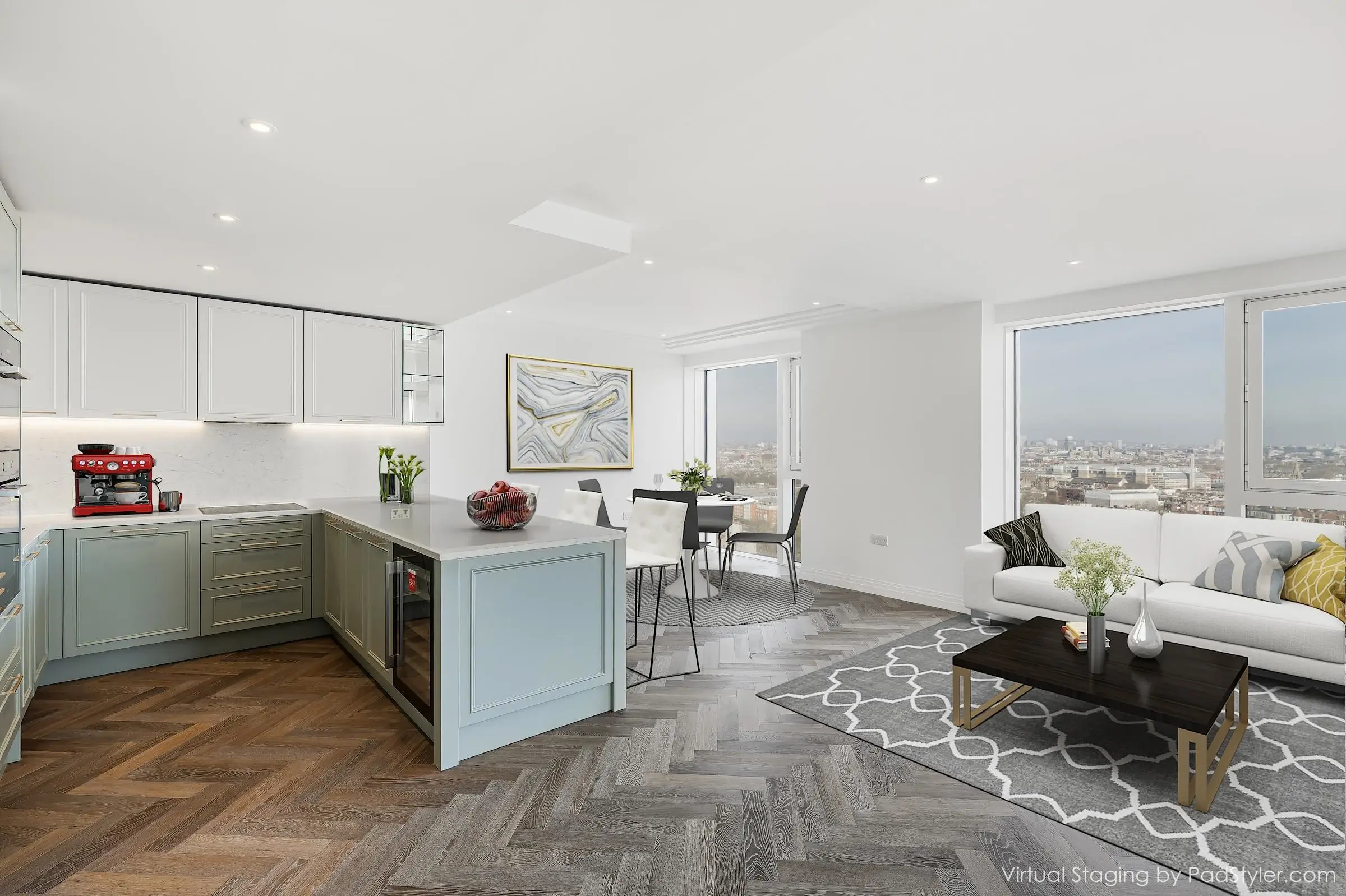 Kings Tower, Chelsea Creek, Chelsea, London, England SW6 2FS, United Kingdom - 17449631233_LivingDiningcopy_wnbkbv