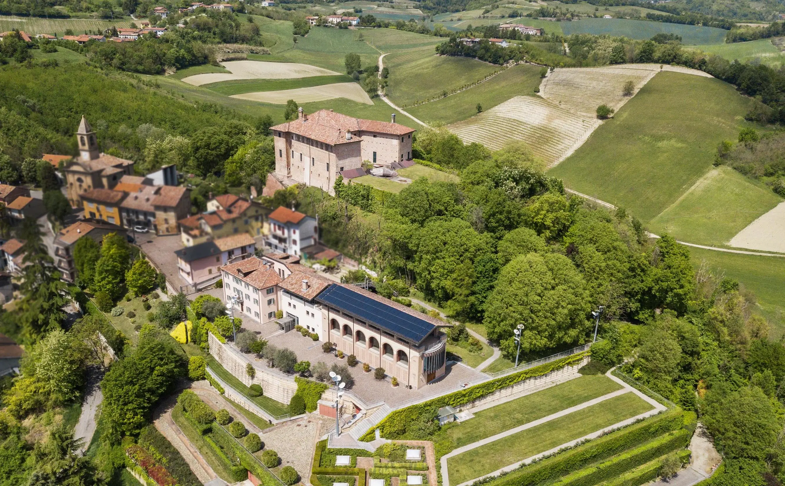Hero image for In cooperation with Ilaria Demartini of Italy Sotheby's International Realty, Castello di Solonghello will auction in June via Concierge Auctions. 