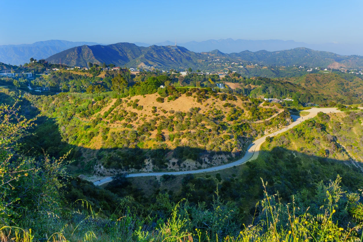 Runyon Canyon stock photo