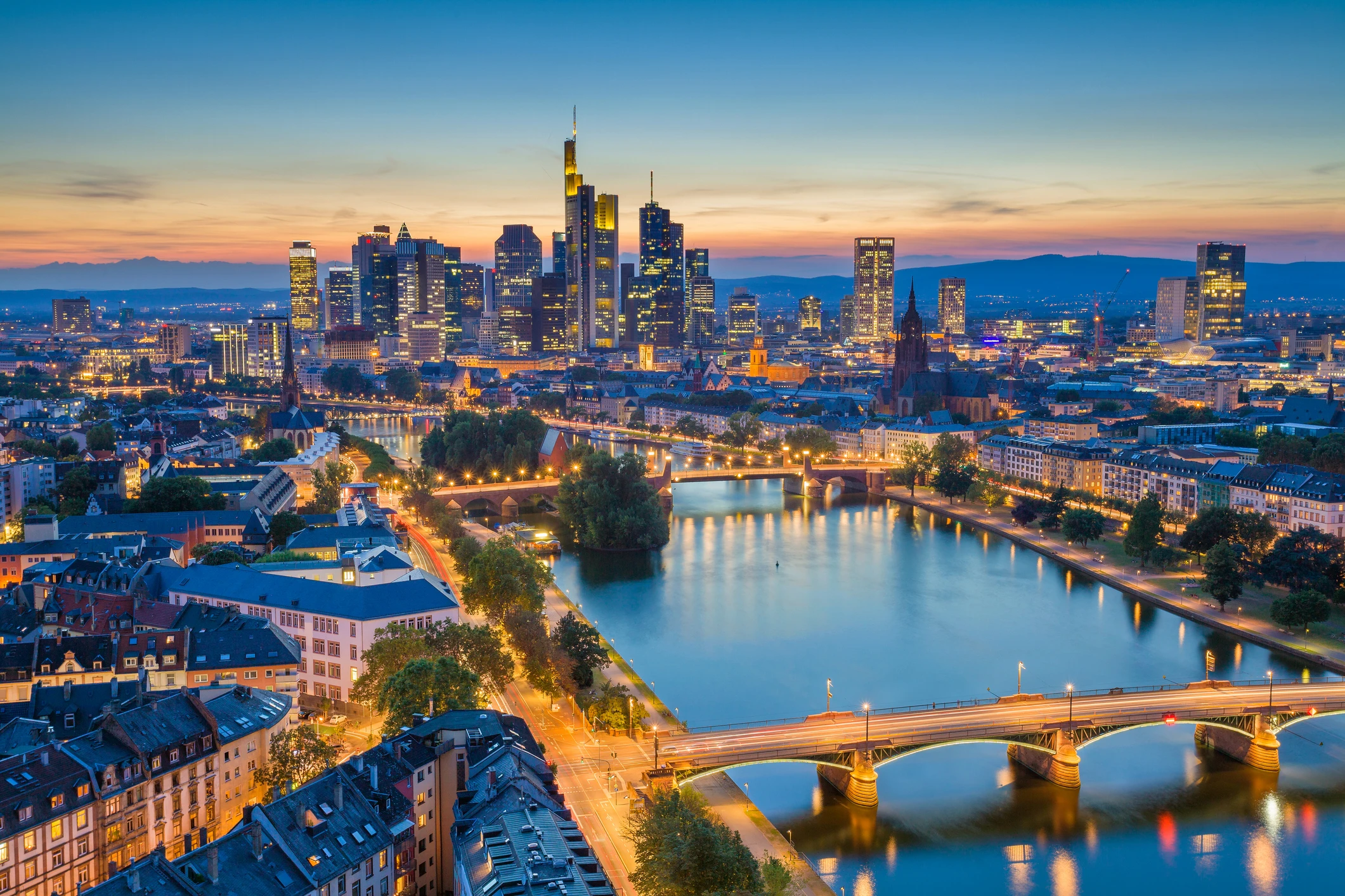 Frankfurt Germany stock photo