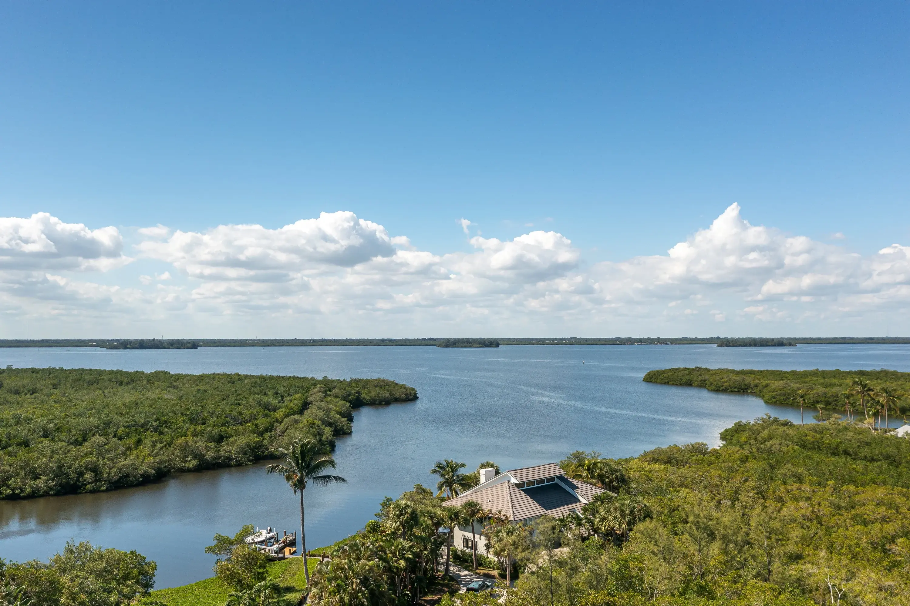 This magnificent riverfront estate on Vero Beach offers unparalleled privacy on 2.75± acres extending from A1A to the Indian River. 