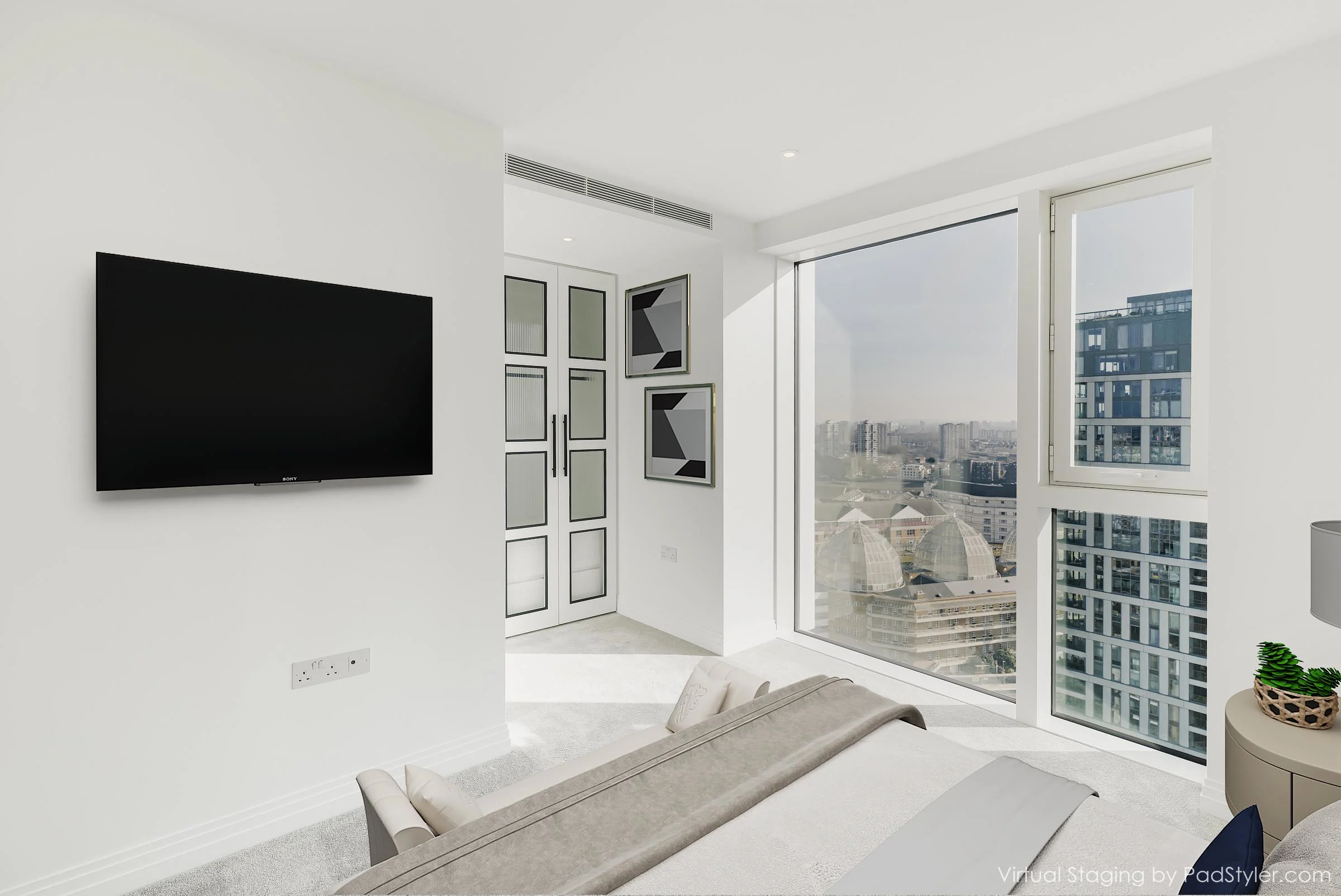 Kings Tower, Chelsea Creek, Chelsea, London, England SW6 2FS, United Kingdom - 17449631784_GuestBedroomcopy_czwzjq