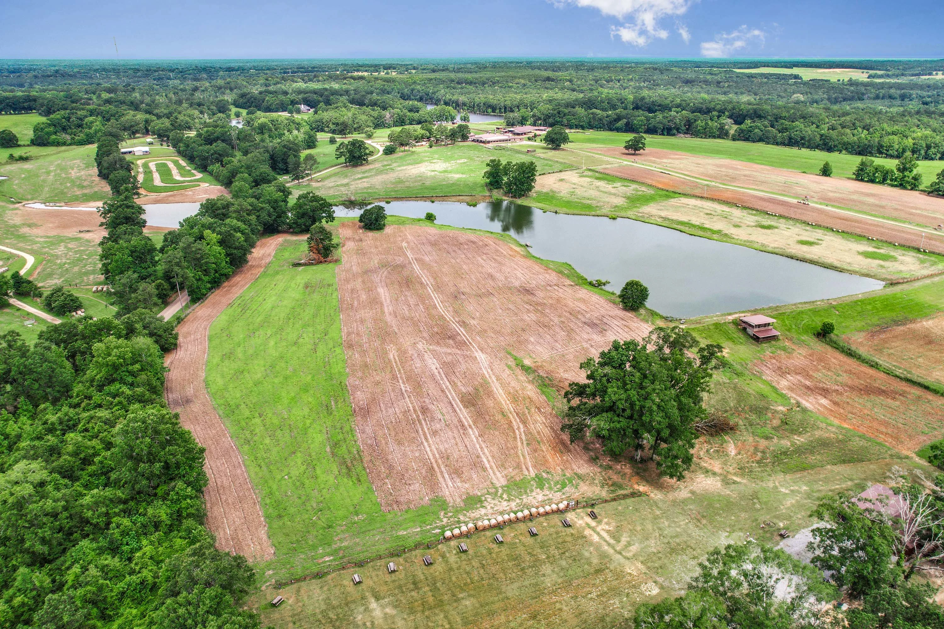 Running Creek Ranch | 773 Old Camp Road, Poplarville, Pearl River County, Mississippi 39470 - 53_-_51_-_DJI_0150_fpbemq