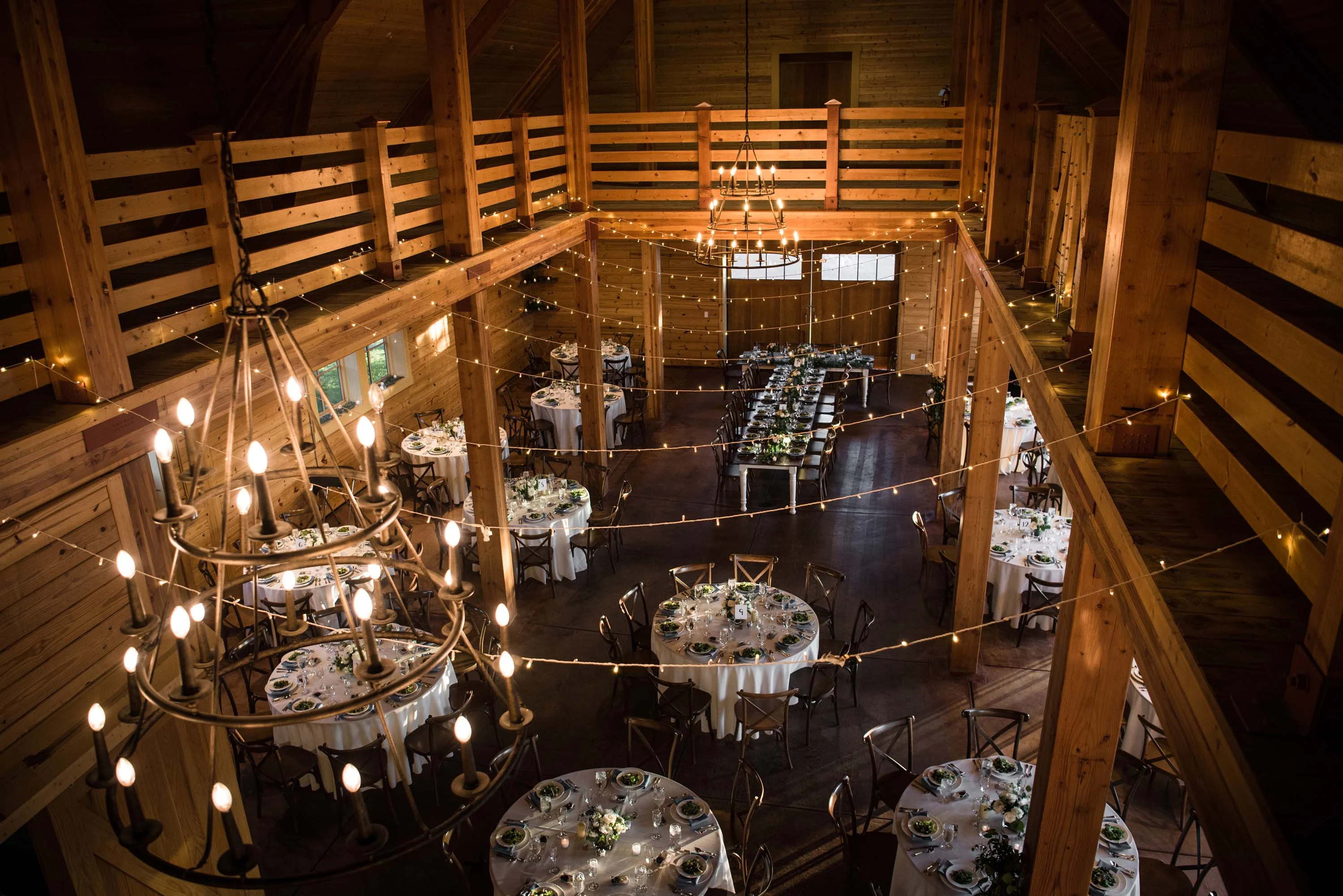 9663 East Palmer Divide Avenue, Larkspur, Near Colorado Springs, Colorado 80118 - 29_-_Indoor_Barn_Reception_from_above_o1st4s
