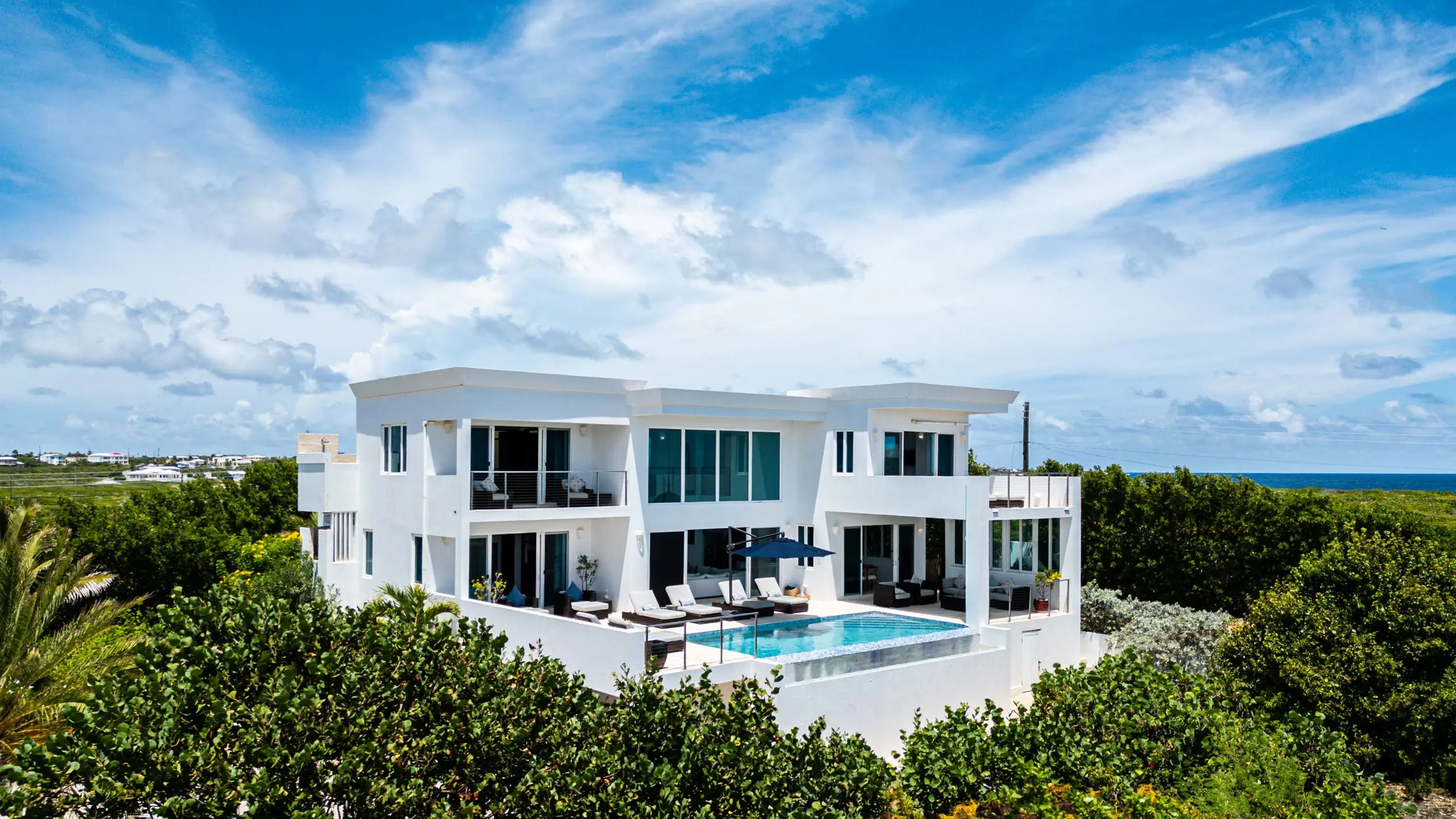 Gorgeous Beachfront Escape, Tequila Sunrise, Dropsey Bay , Anguilla - 1_-_TequilaSunriseVillaDrone_PnkMko-7_b89seg